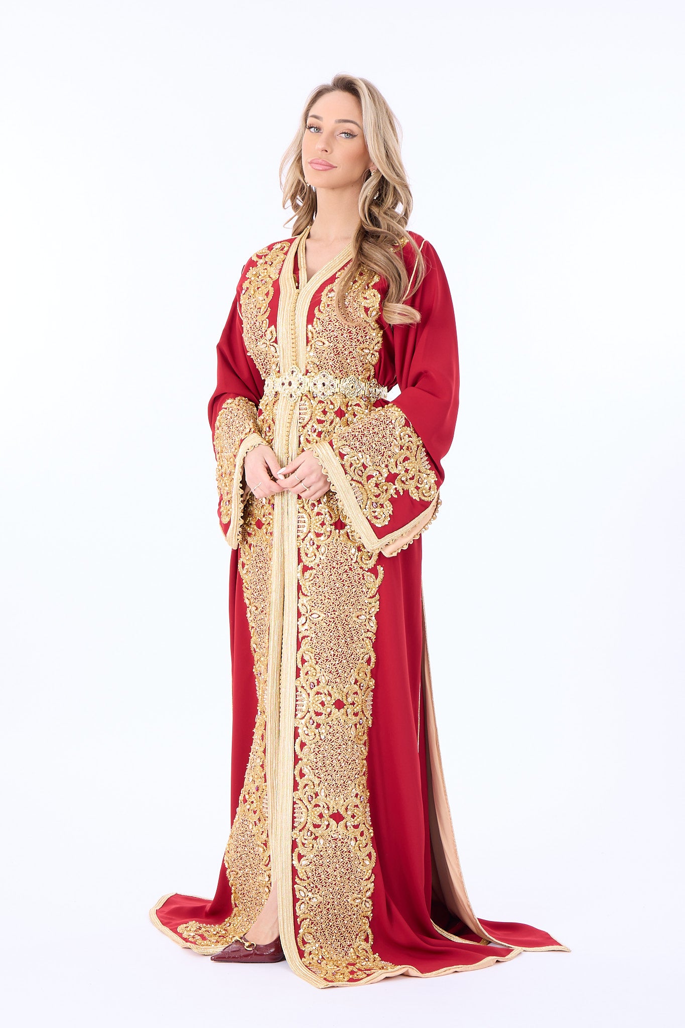 Exclusive Caftan Arwa Red