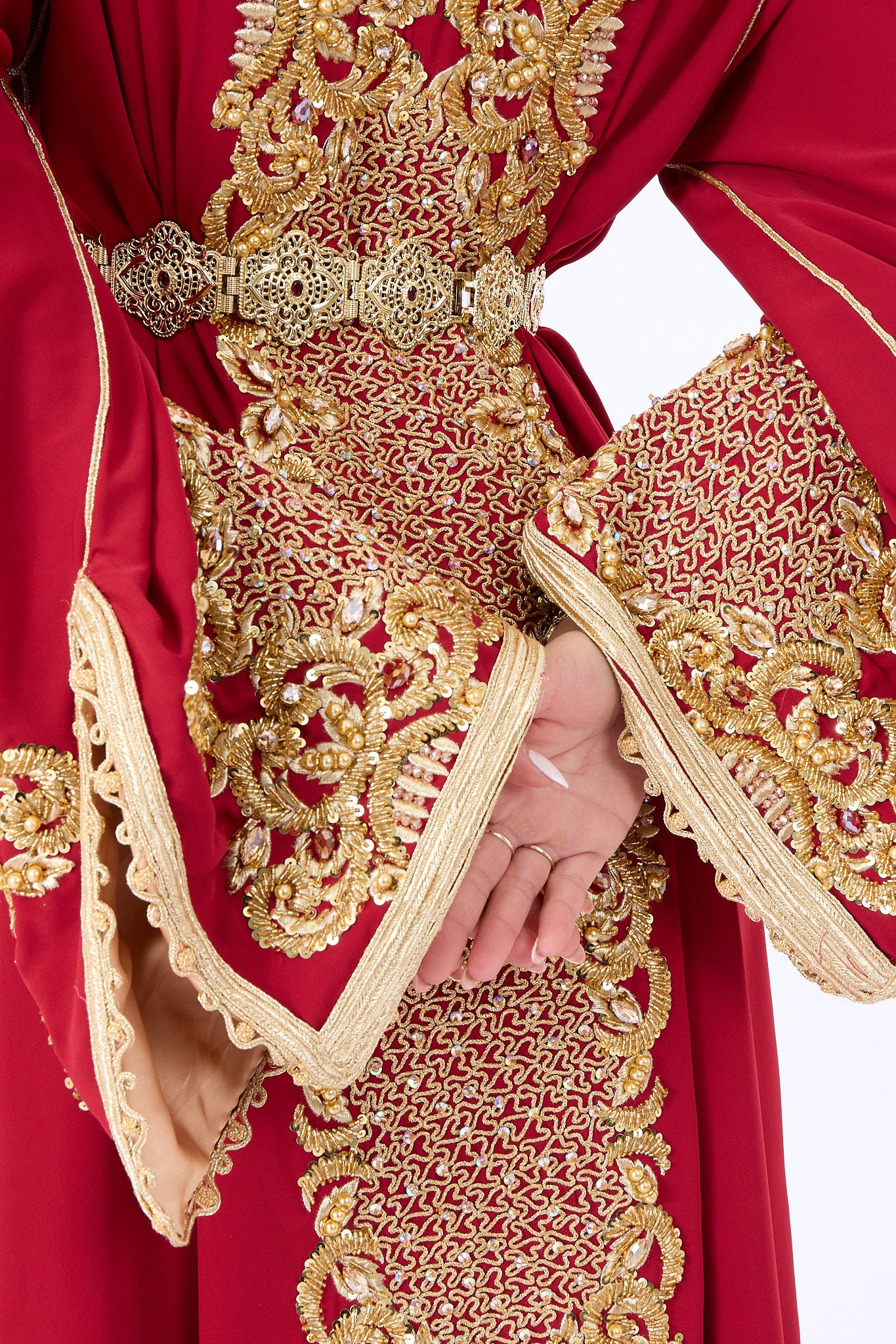 Exclusive Caftan Arwa Red