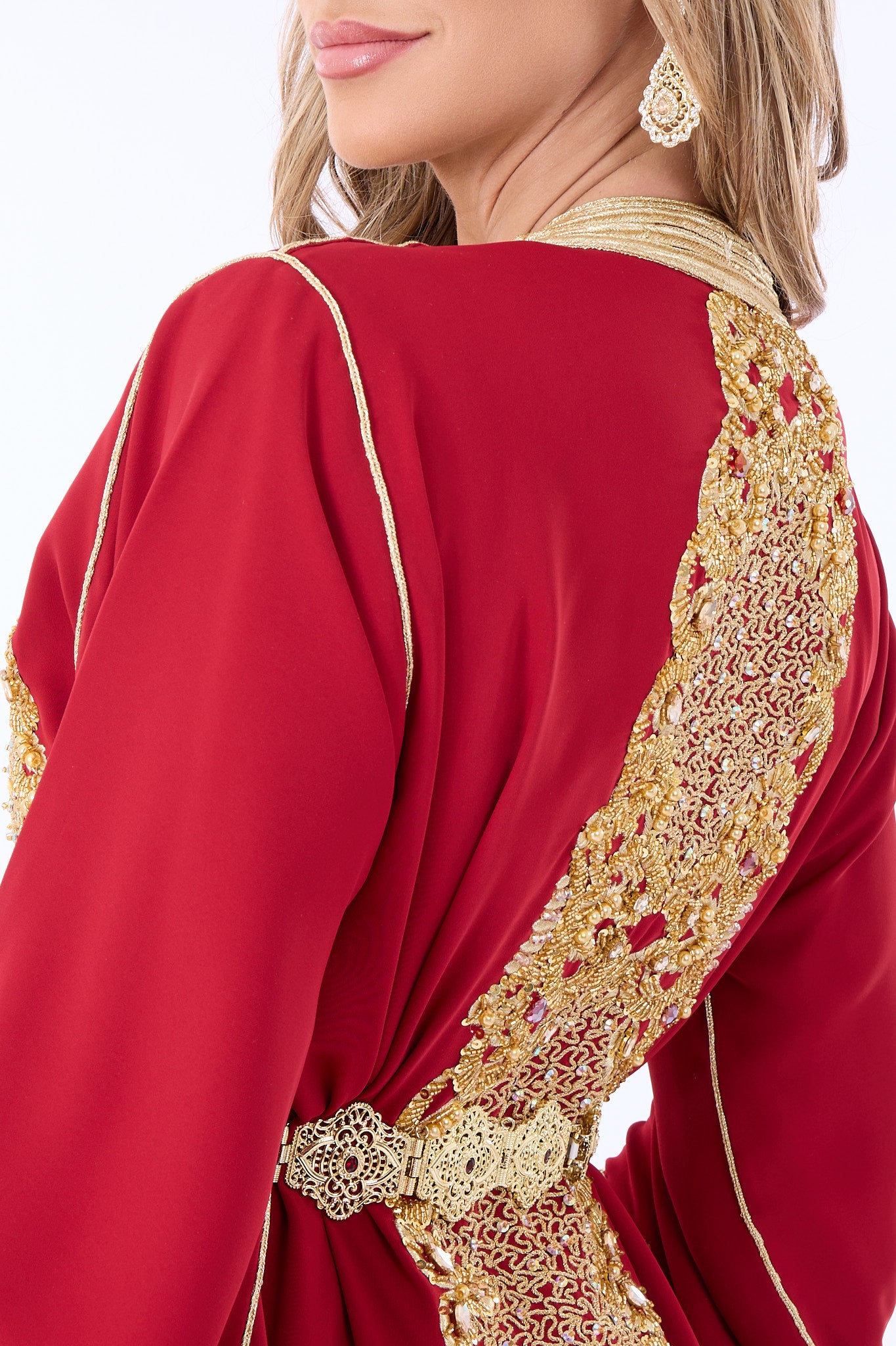 Exclusive Caftan Arwa Red