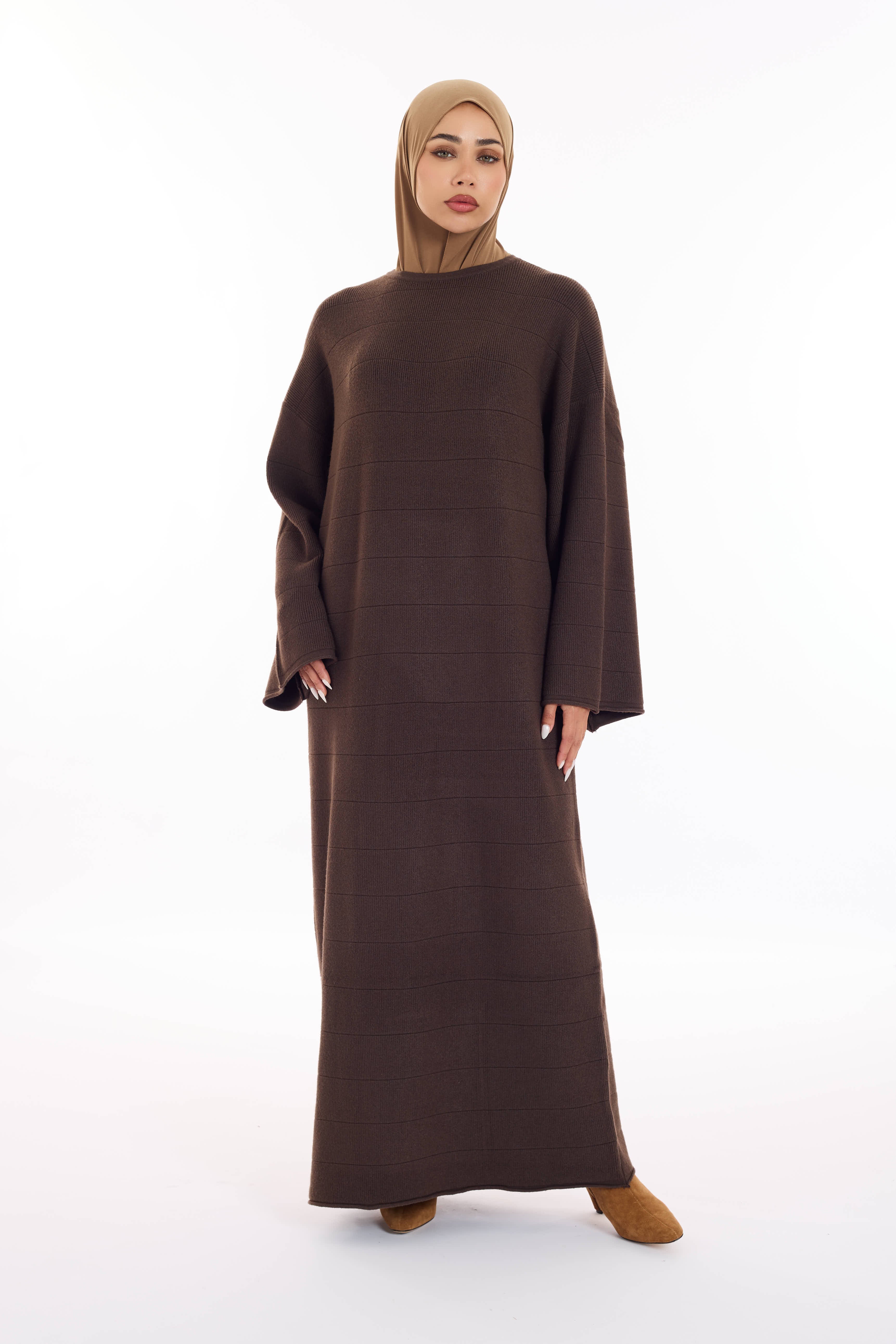 Sweater Ly Khaki Coffee Brown