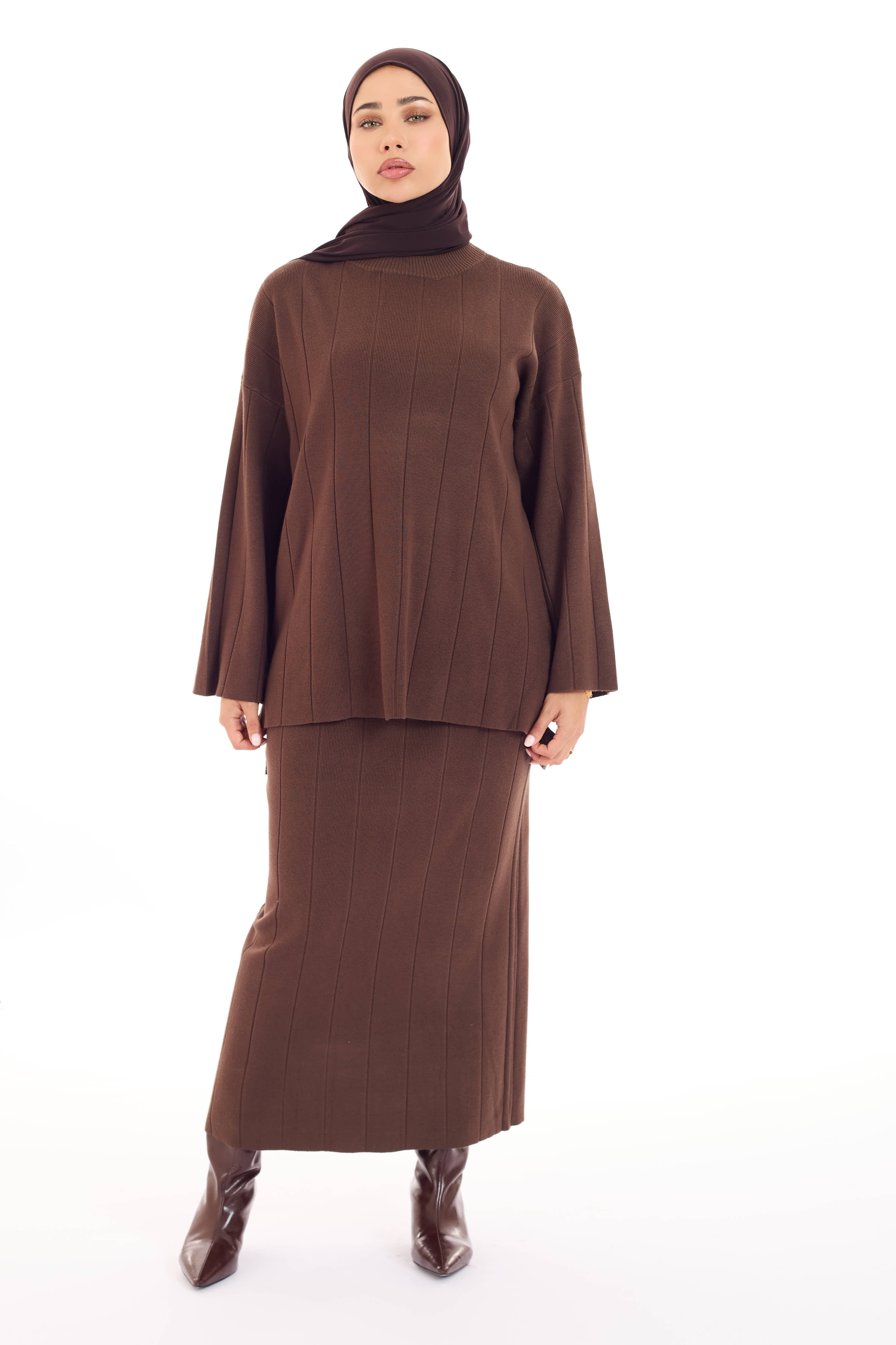 Set Maud Coffee Brown