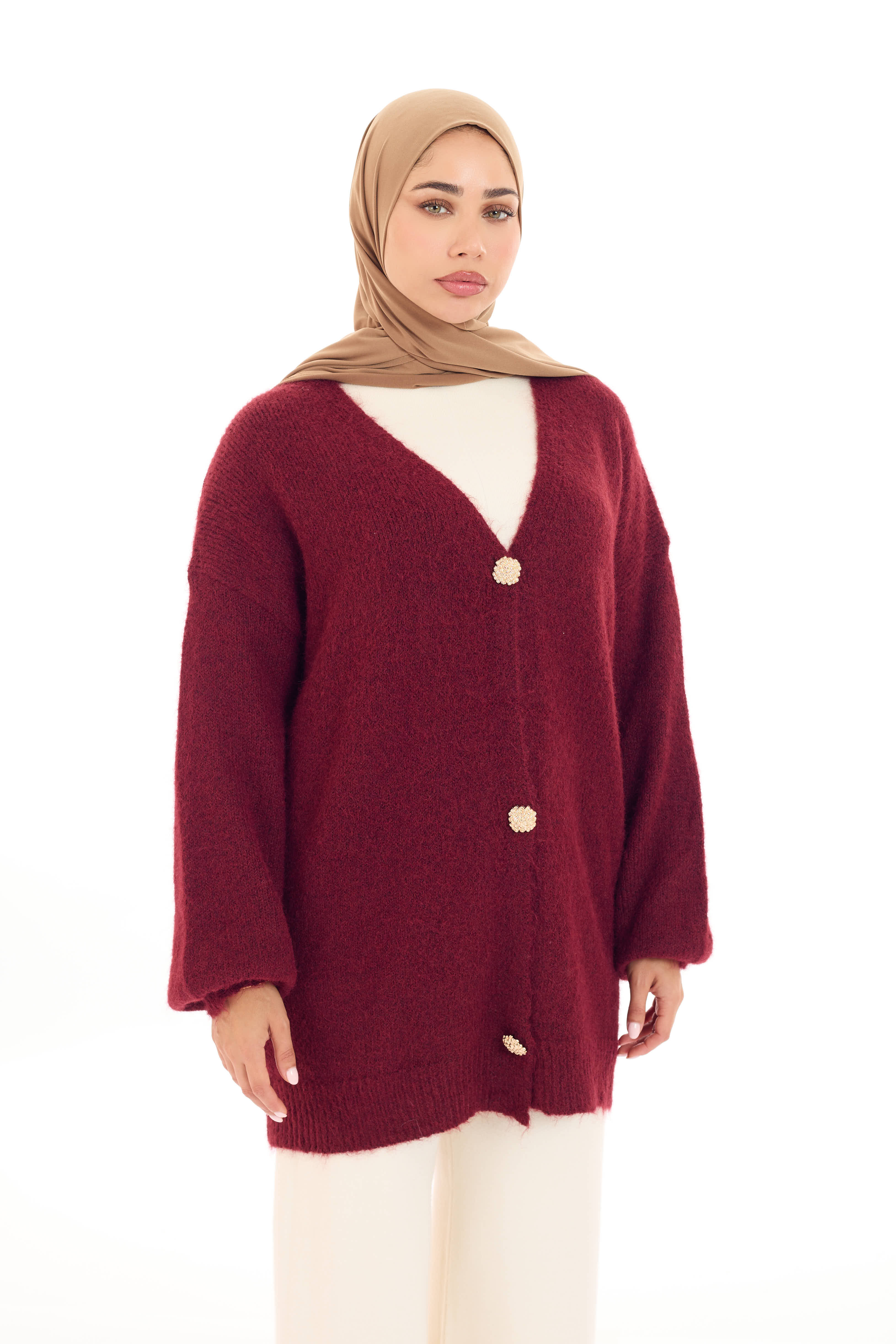 Vest Zy Wine Red