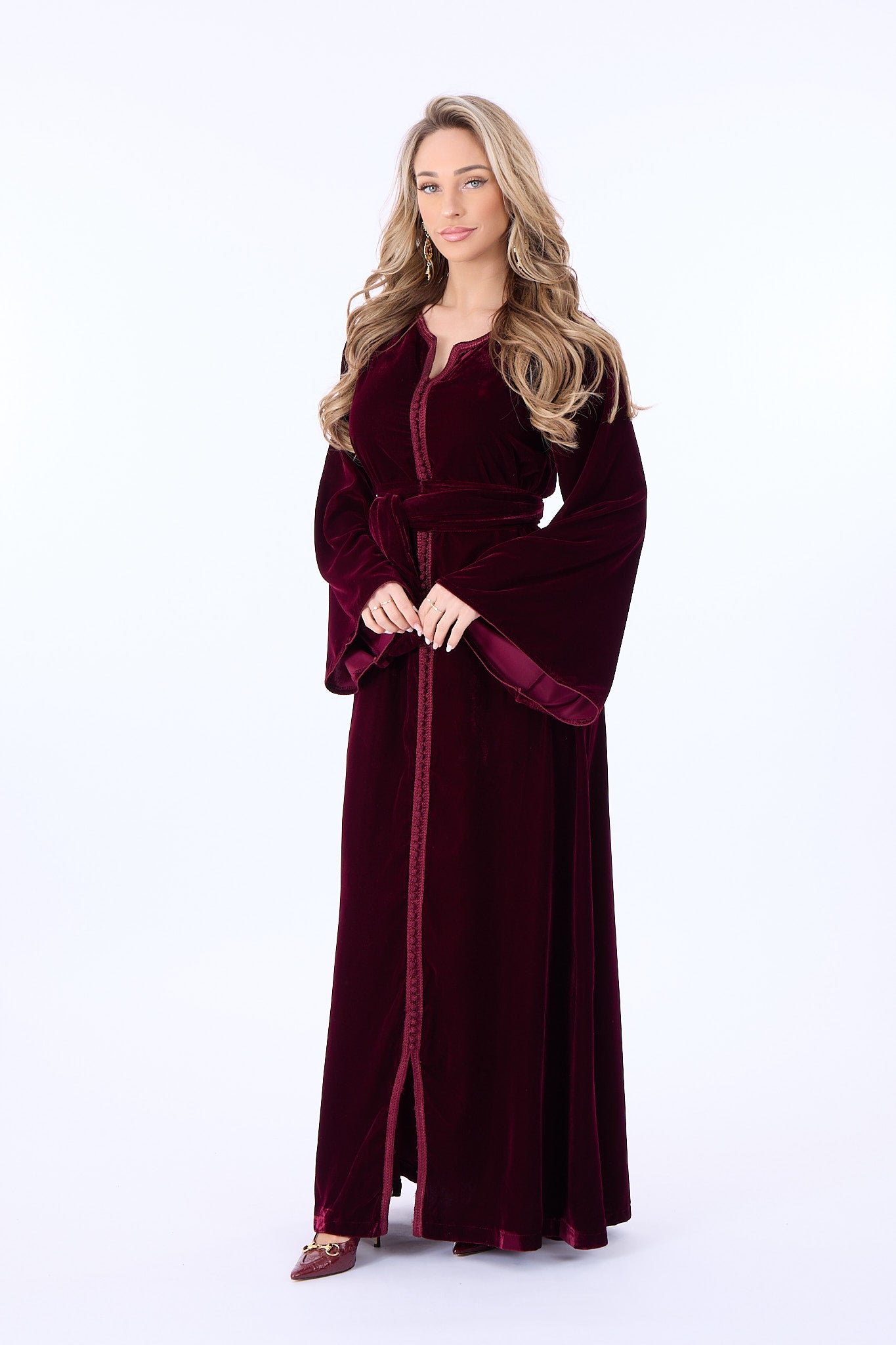 Caftan Lamar Bordeaux