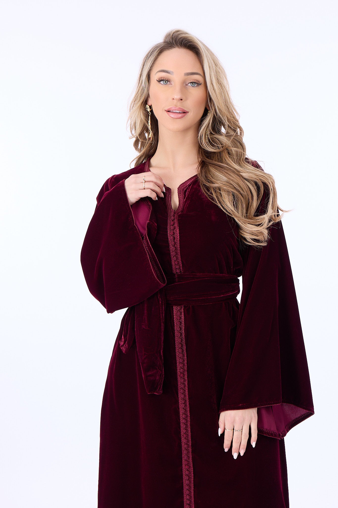 Caftan Lamar Bordeaux