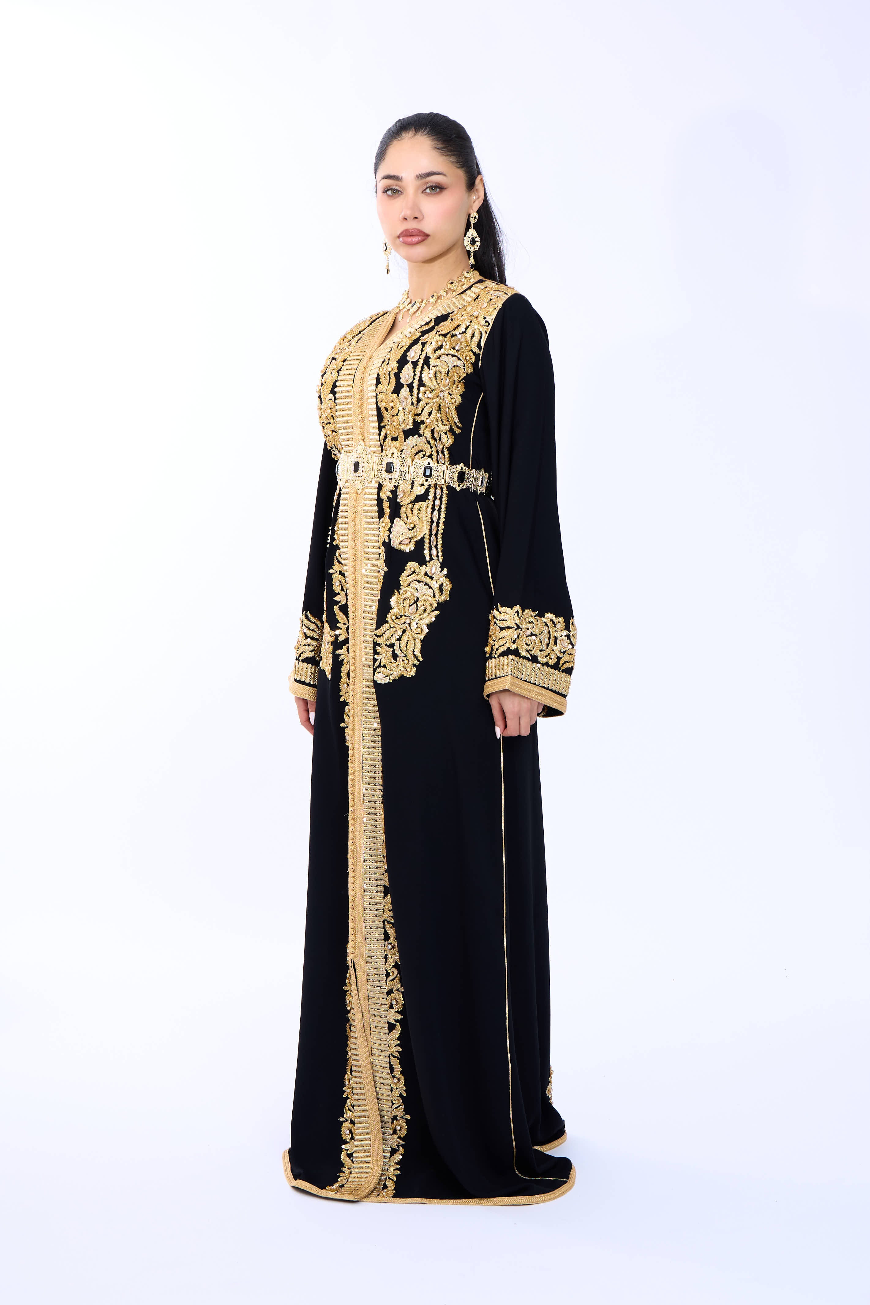 Caftan Diyana Black