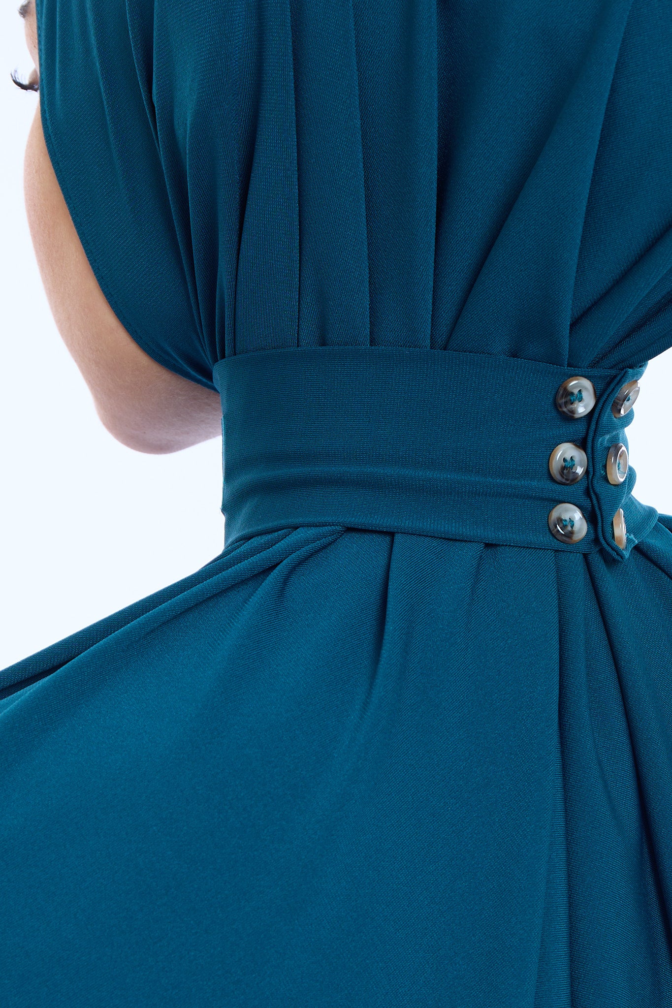 Instant Hijab Premium I Petrol Blue