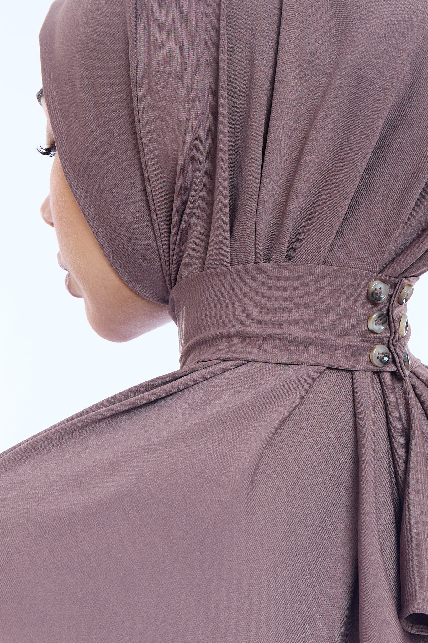 Instant Hijab Premium II  Cocoa Brown