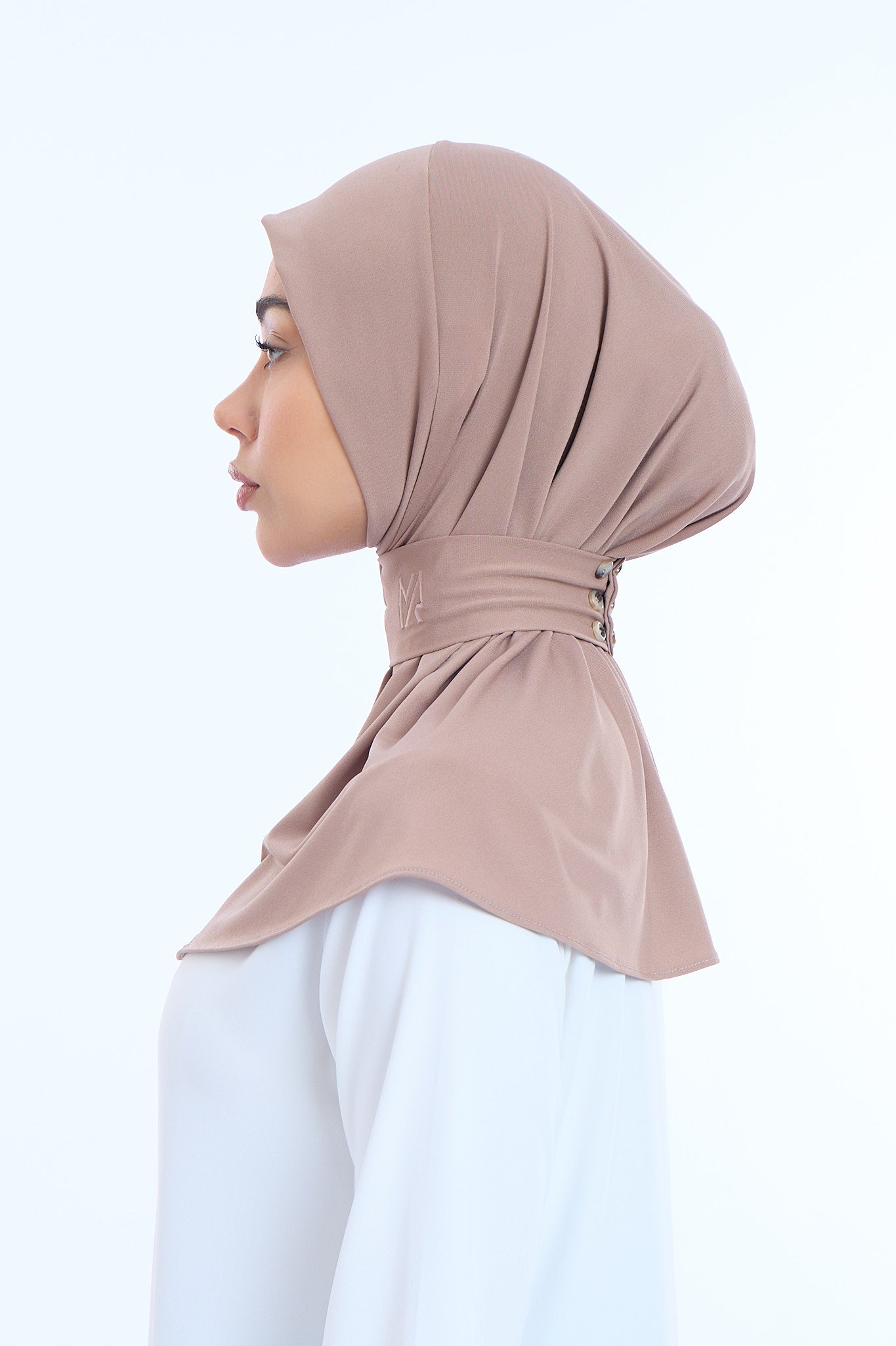 Instant Hijab Premium II  Dark Indigo