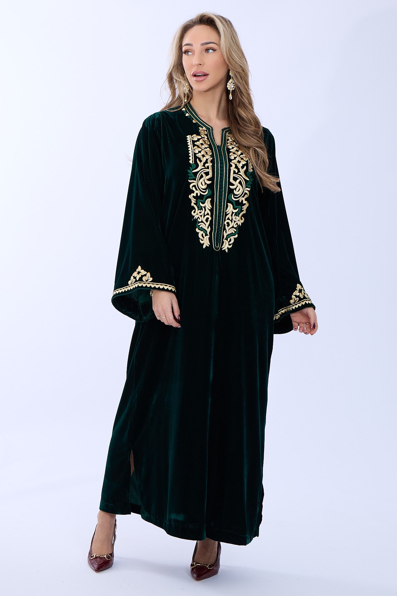 Caftan Bisan Darkgreen