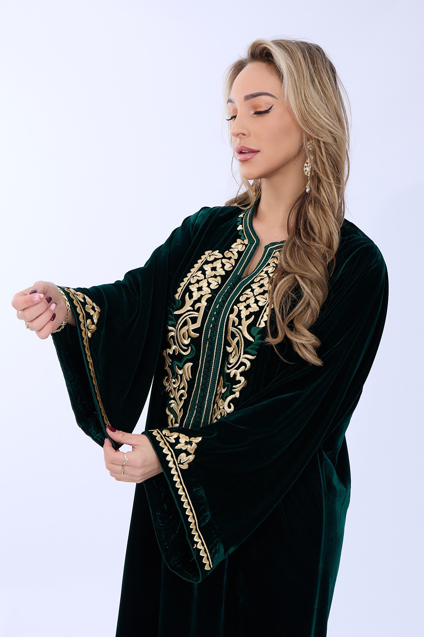 Caftan Bisan Darkgreen