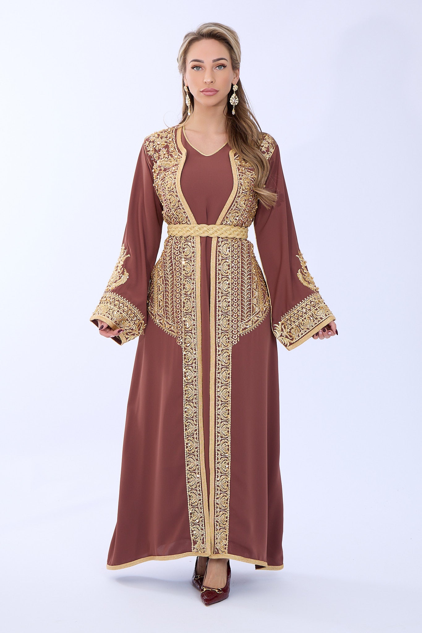 Caftan Reem Brown