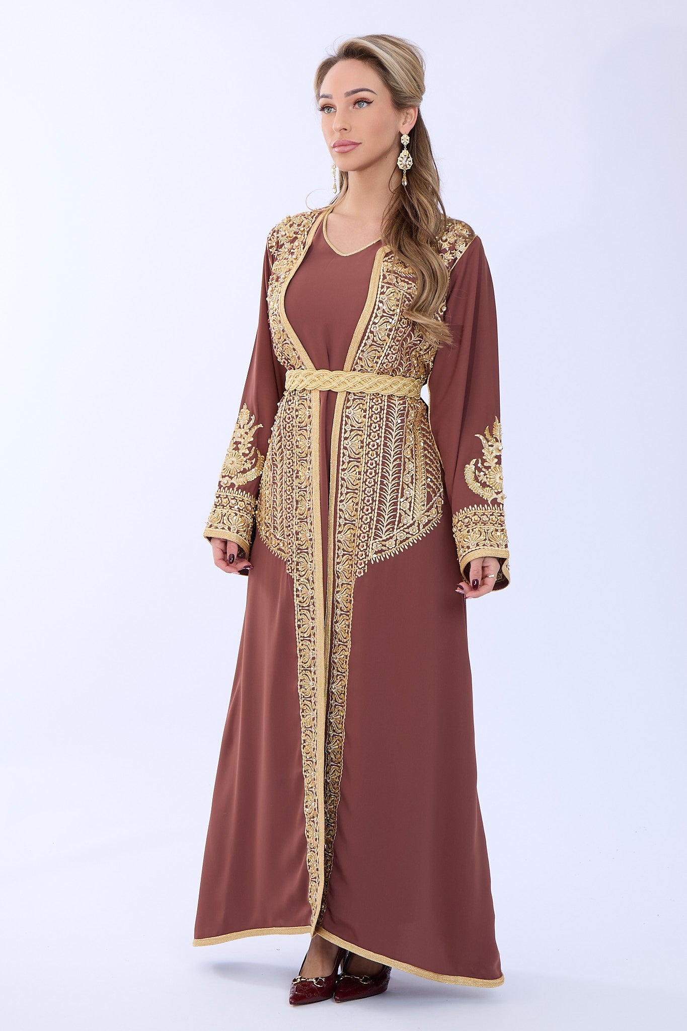 Caftan Reem Brown