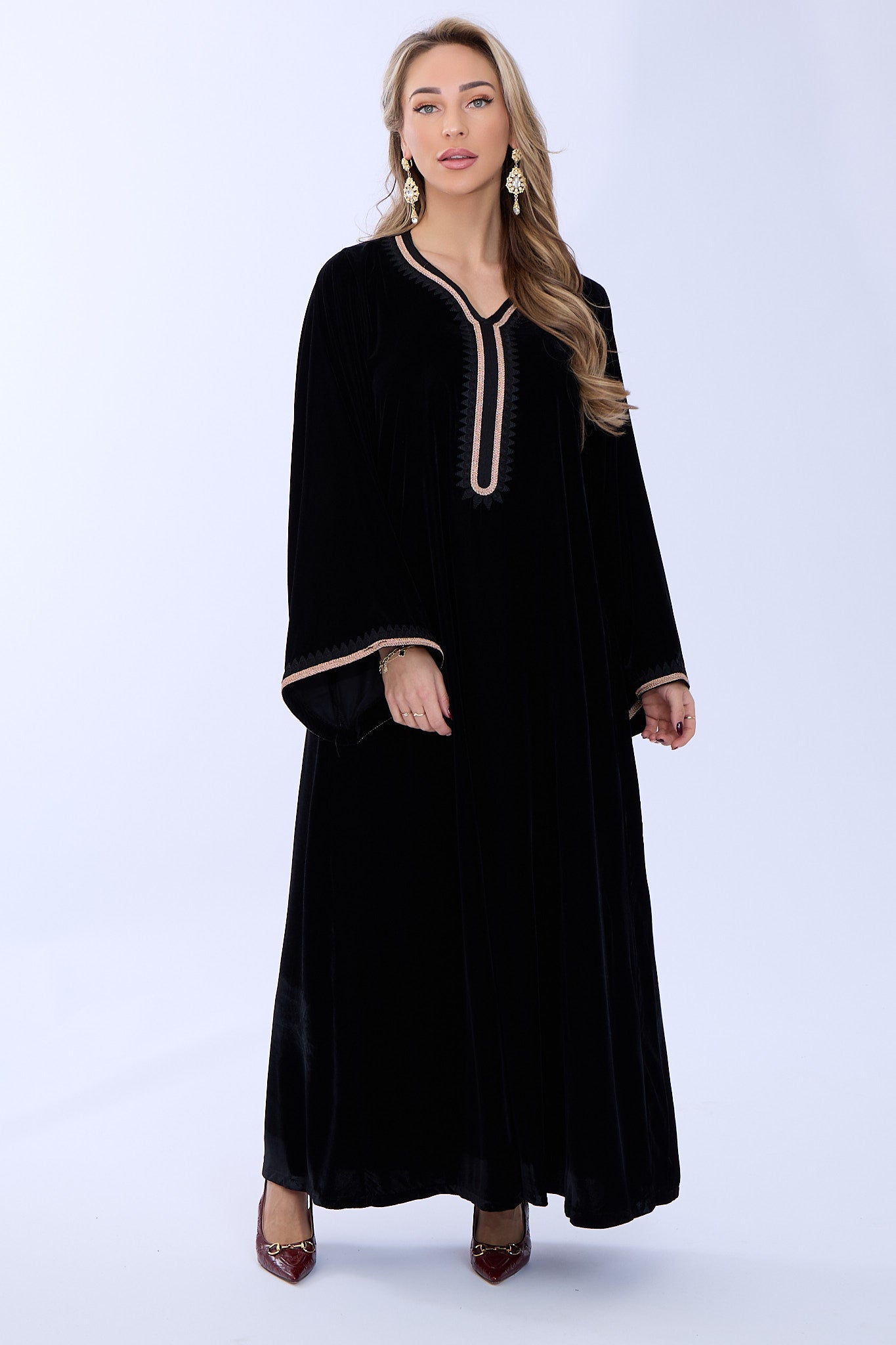 Caftan Dania Black