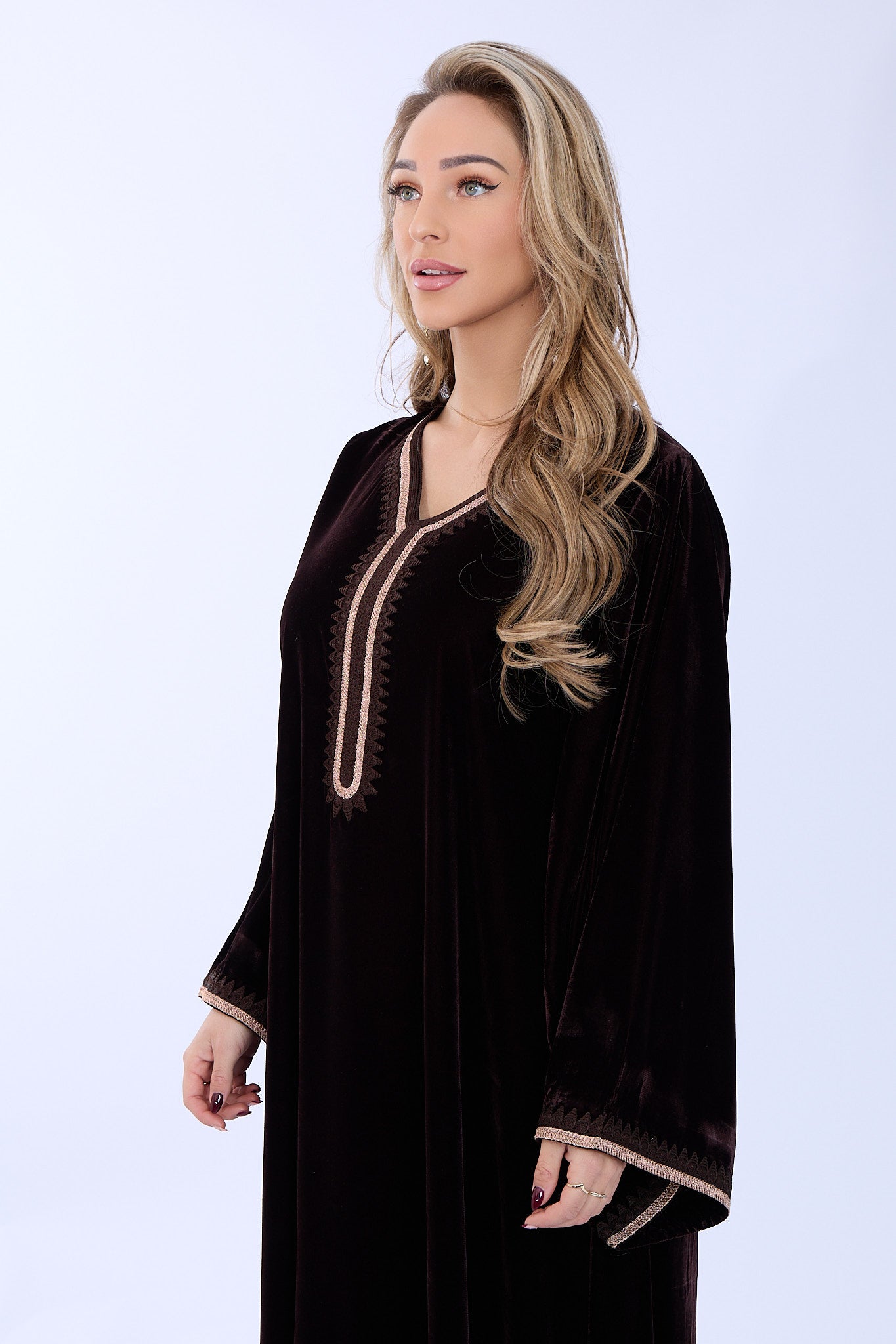 Caftan Dania Brown
