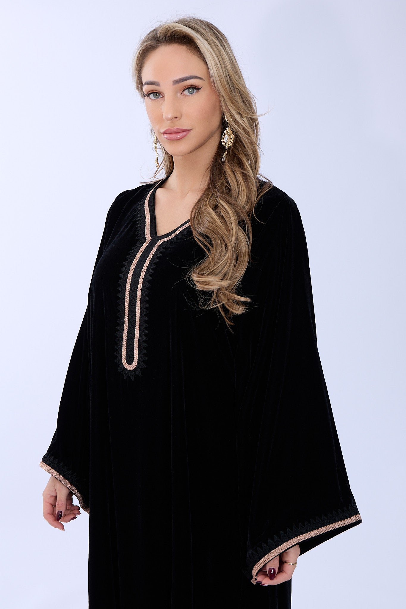 Caftan Dania Black