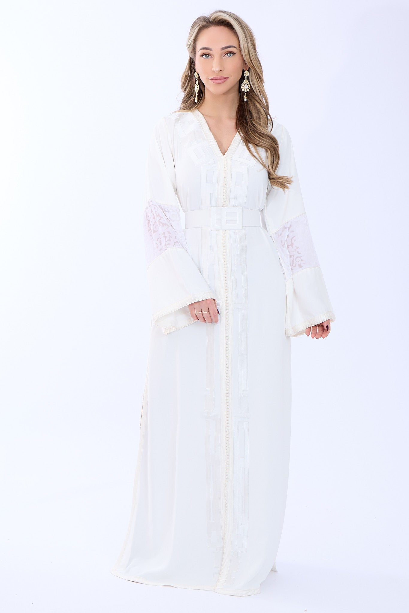 Caftan Chifa Brokenwhite
