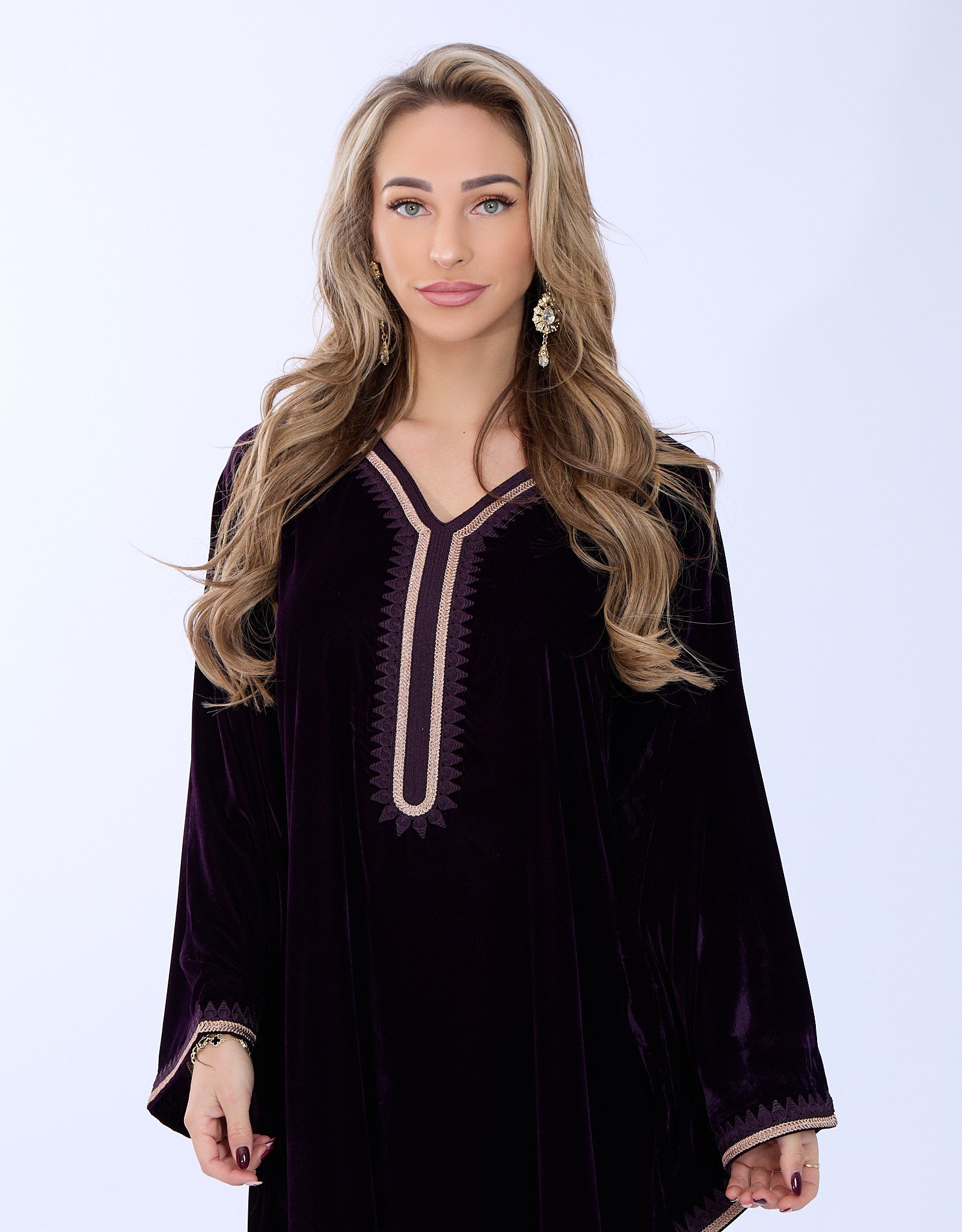 Caftan Dania Purple