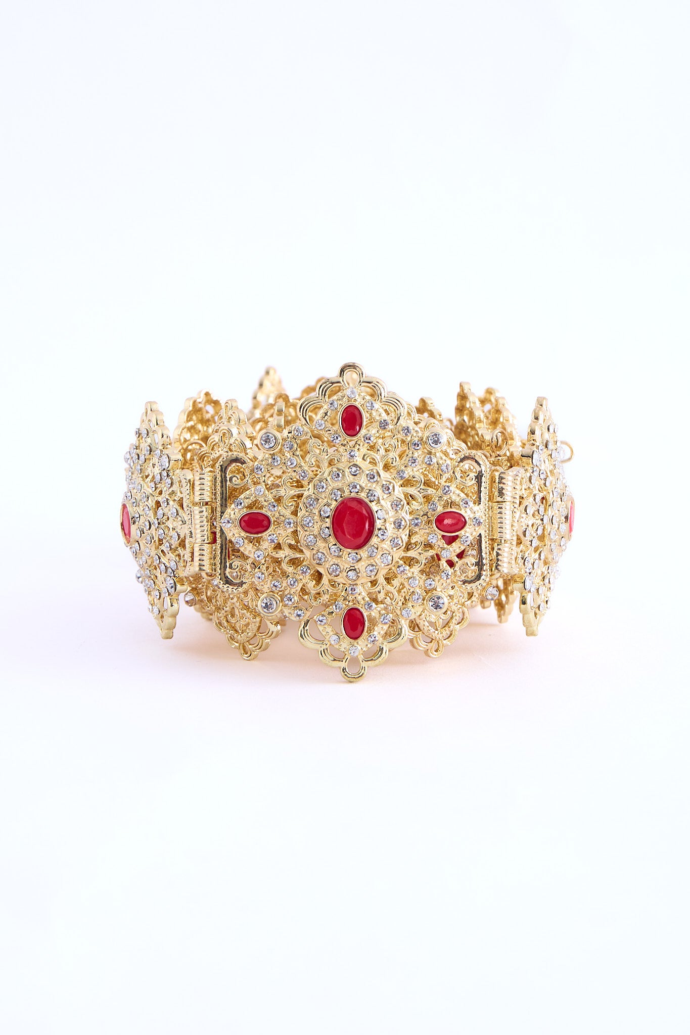 Shin Gold/Red Belt