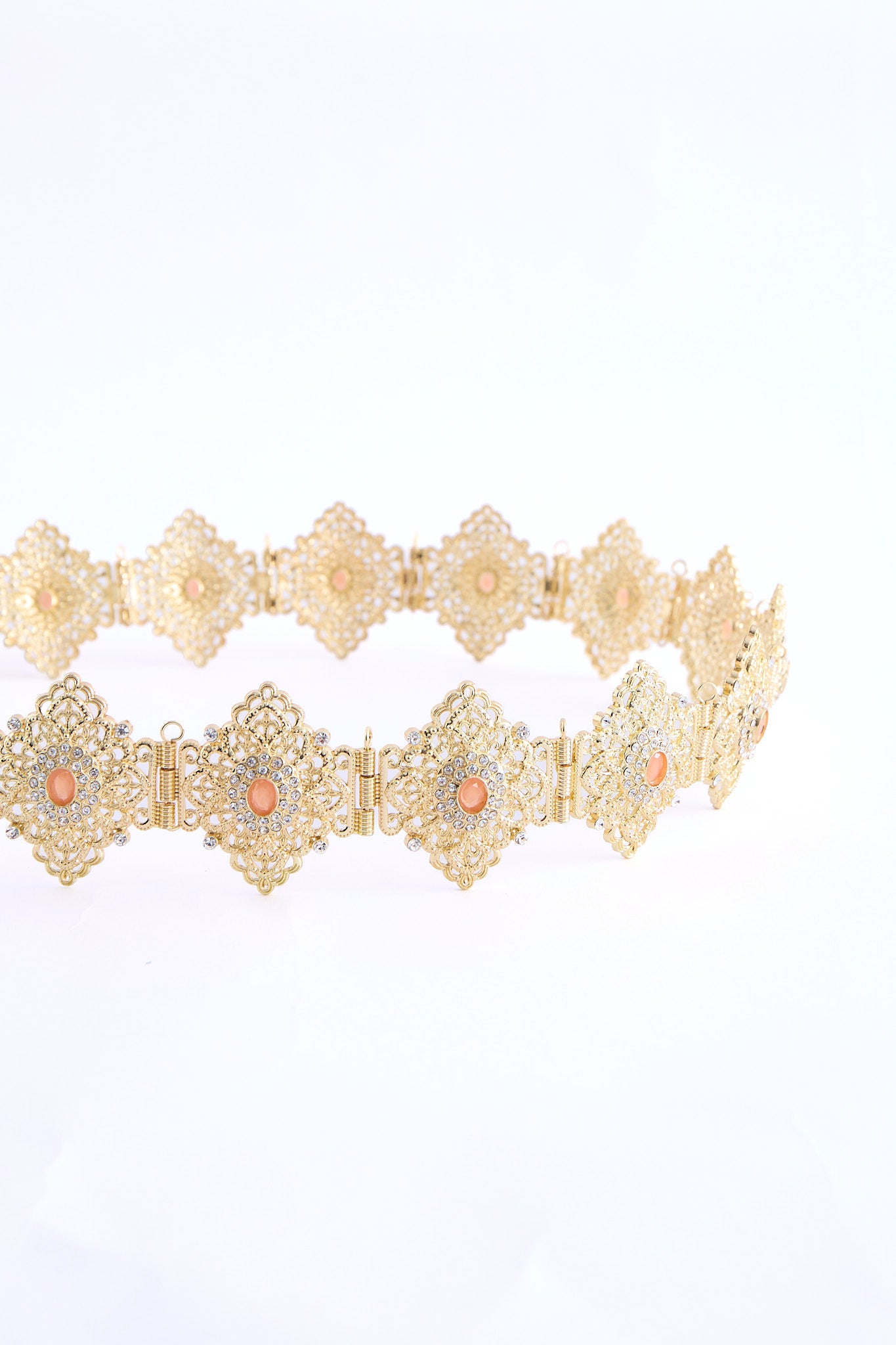 Shin Gold/Salmon Belt