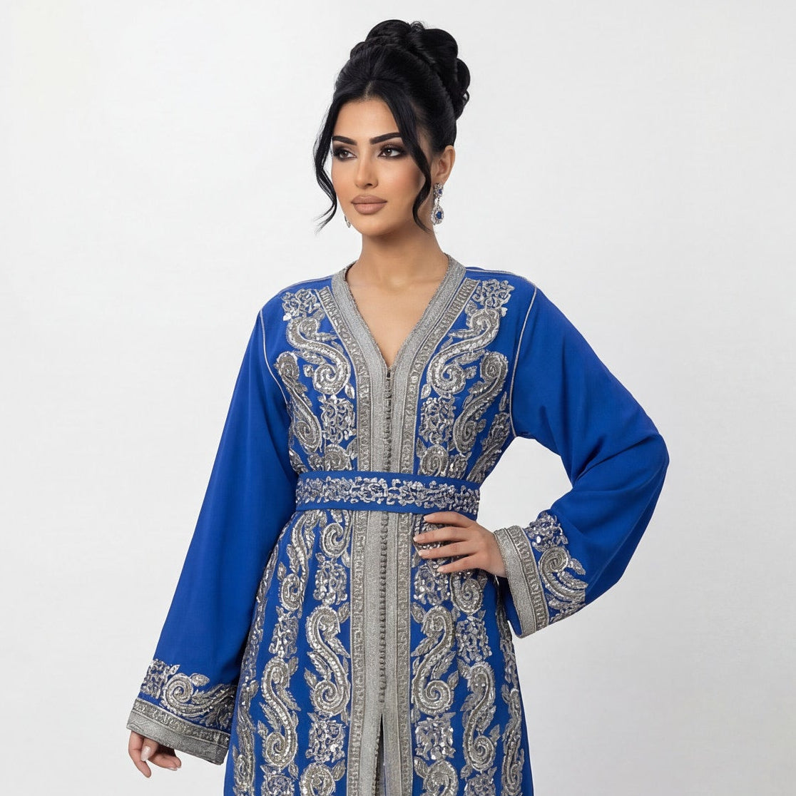 Caftan Azhar Royalblue