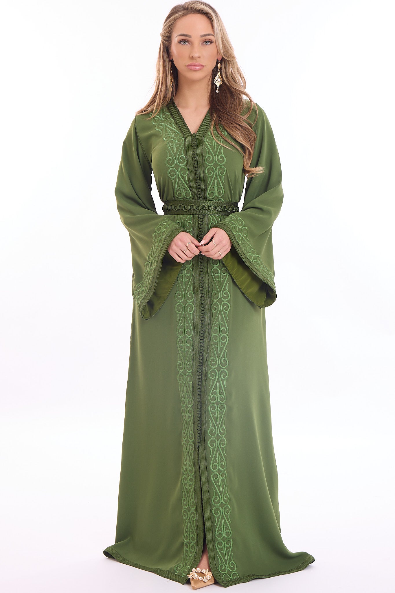 Caftan Fana Olivegreen