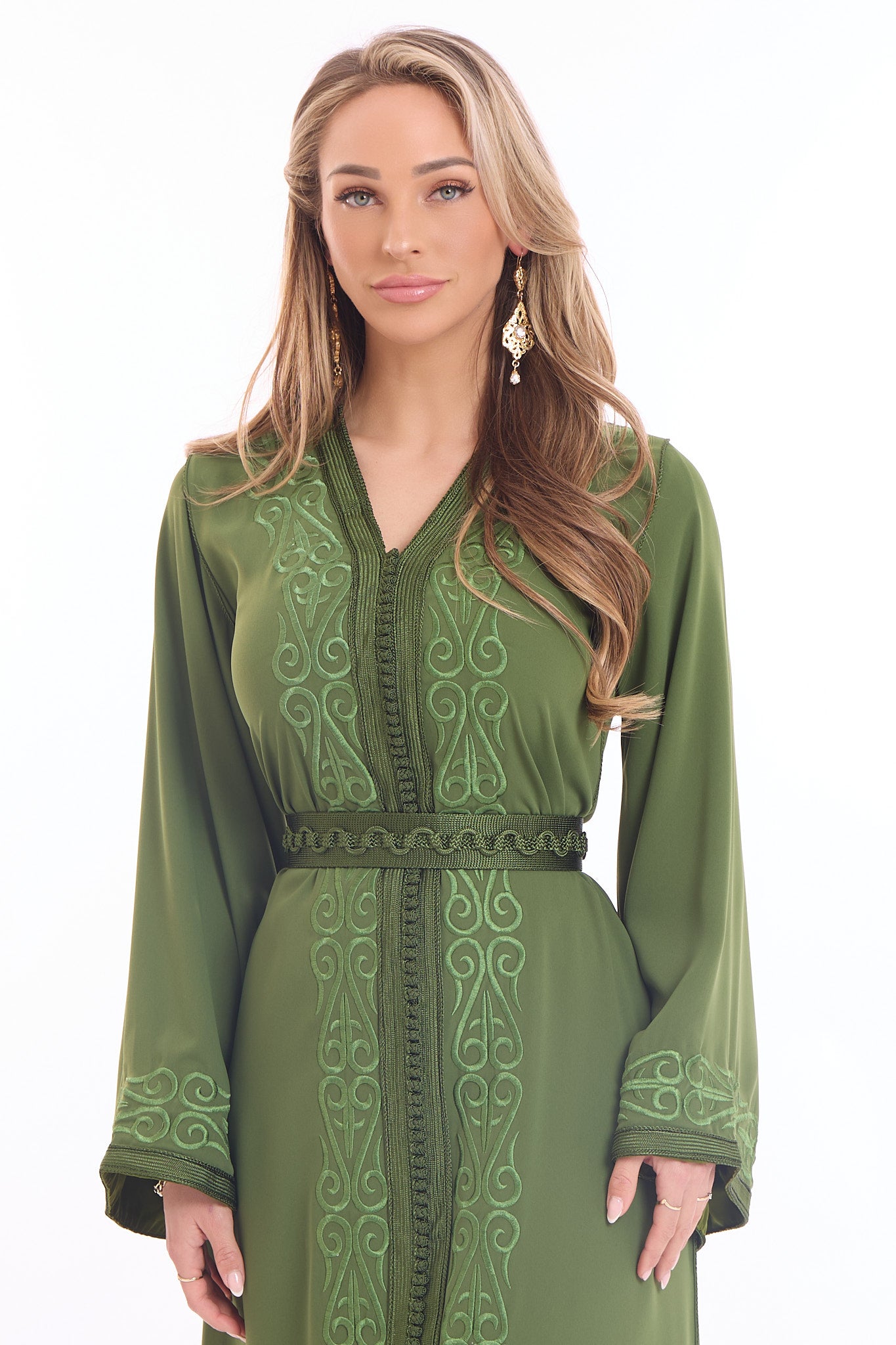 Caftan Fana Olivegreen