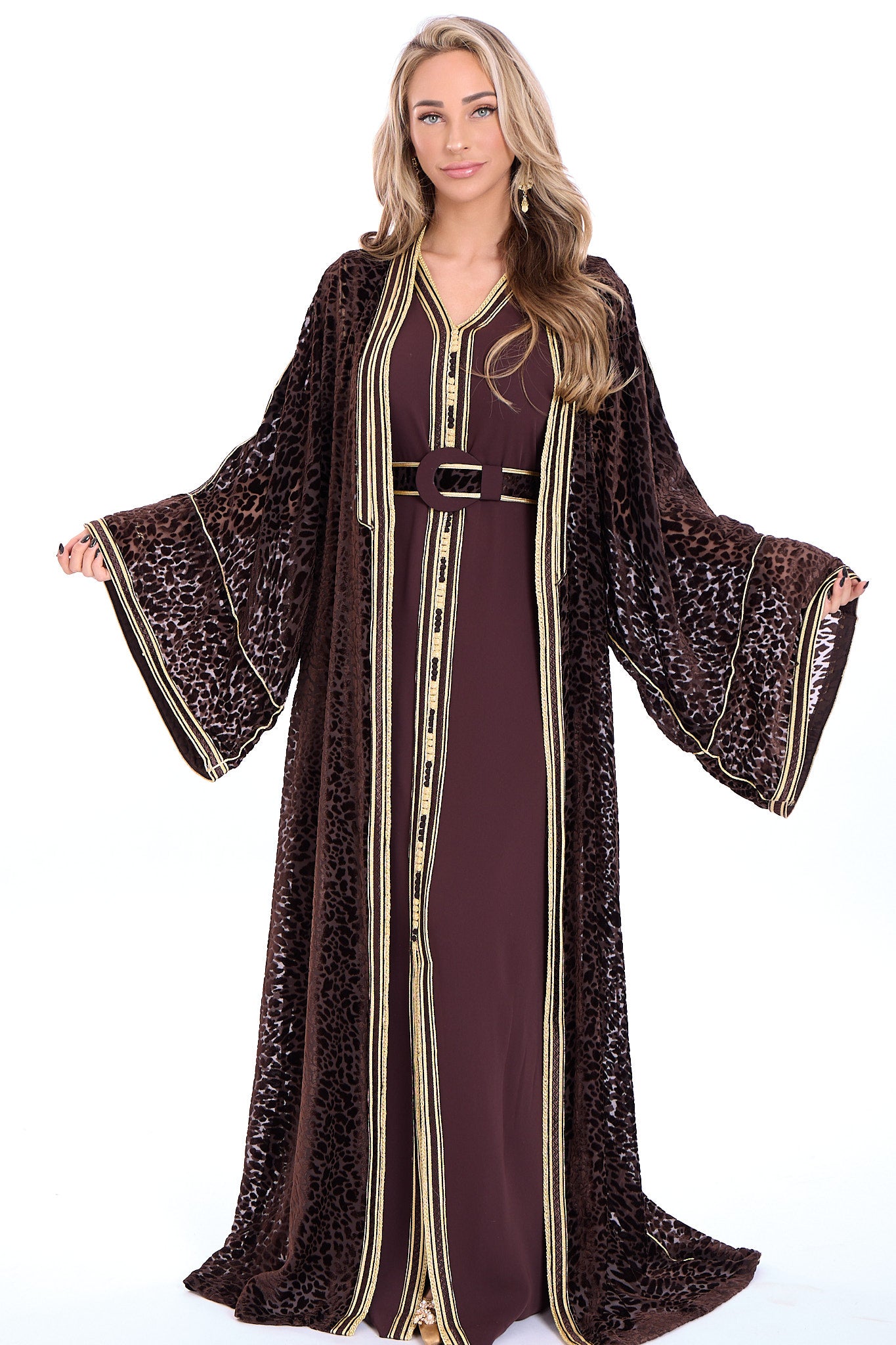 Caftan Anissa Brown