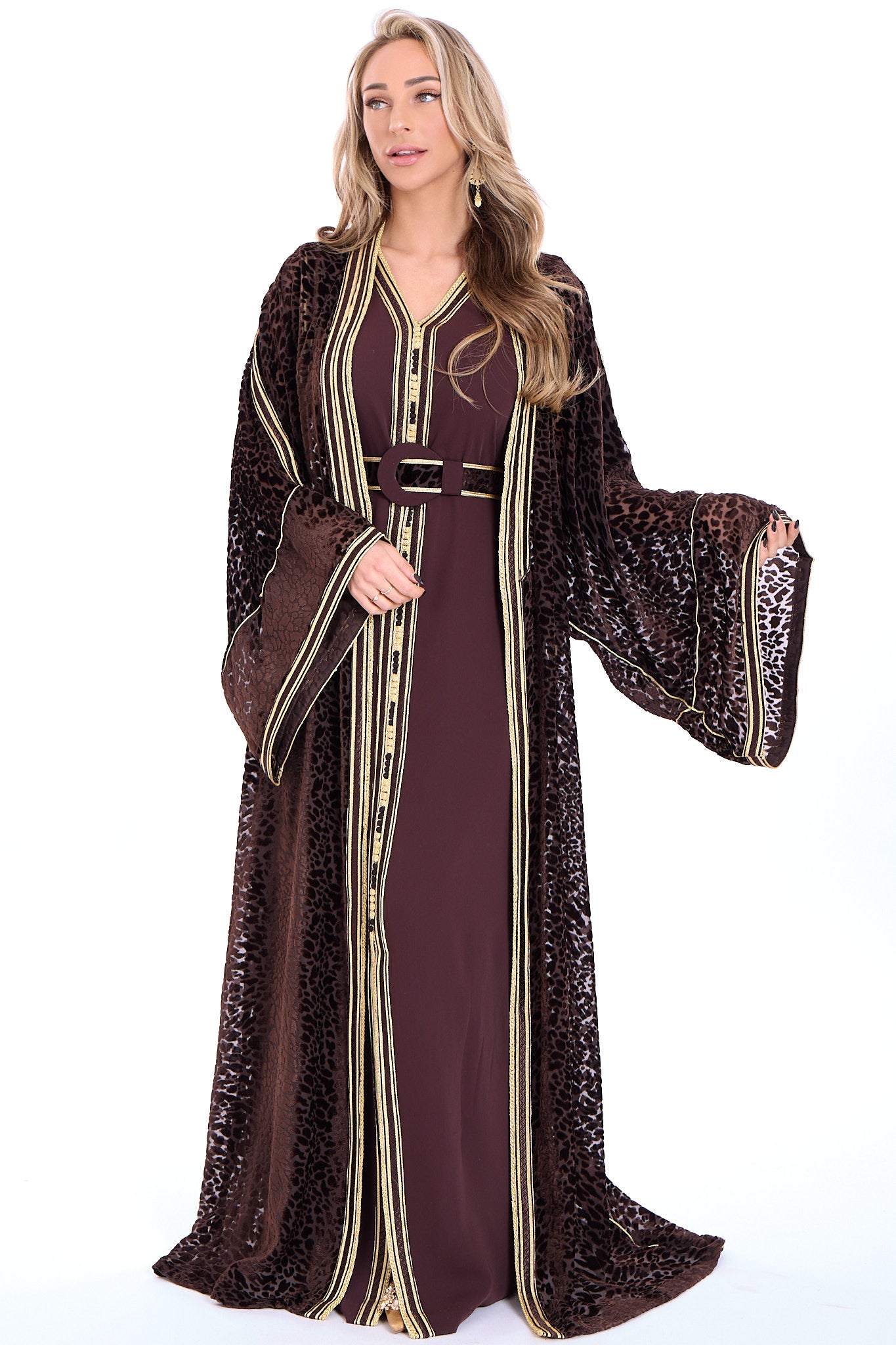 Caftan Anissa Brown