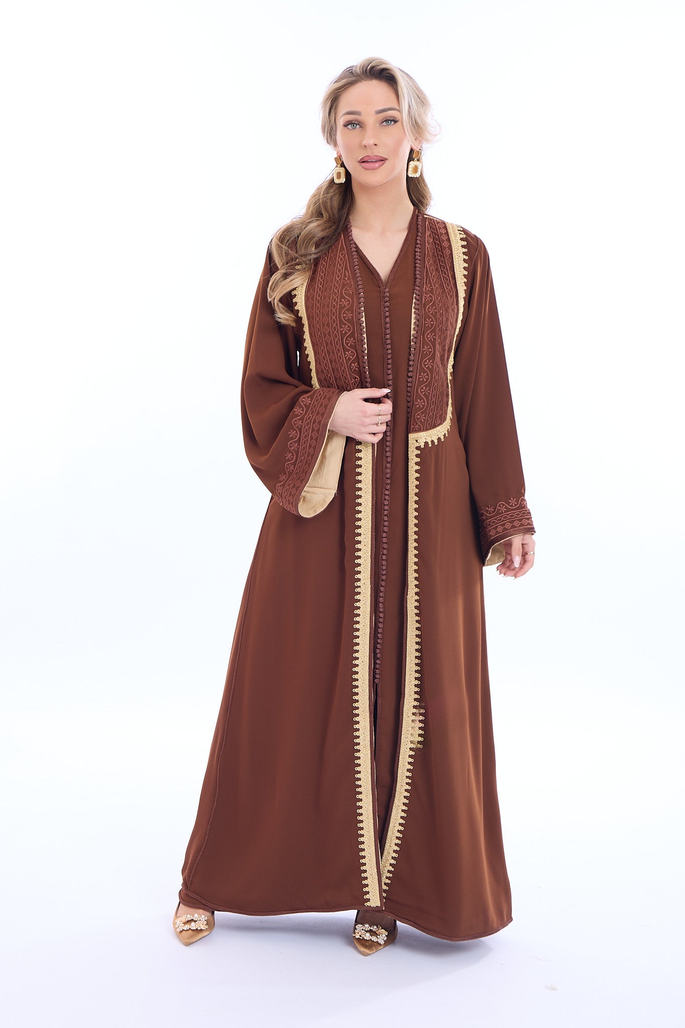 Caftan Asmahan Brown