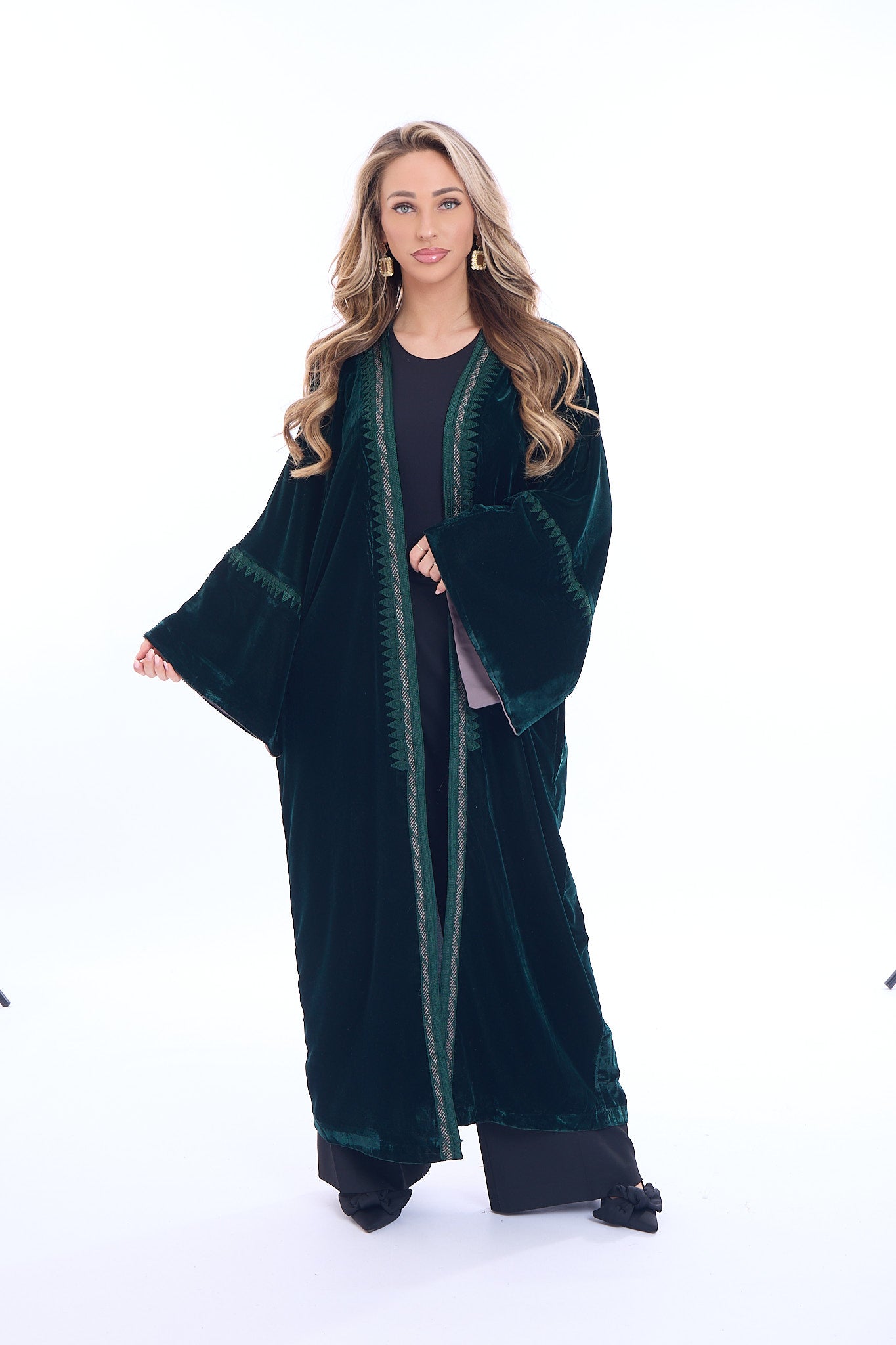 Kimono Celine Dakrgreen