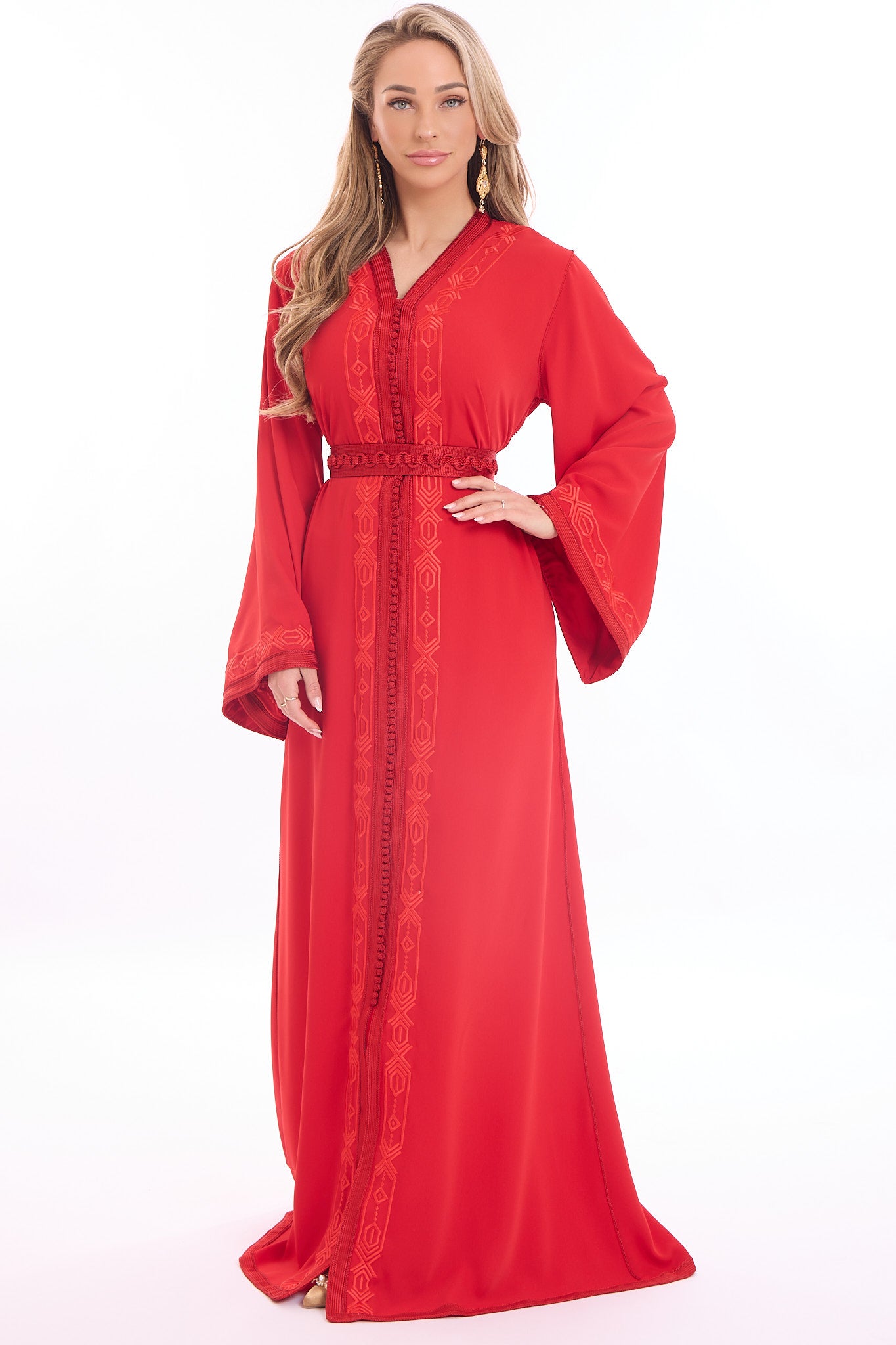 Caftan Ria Red