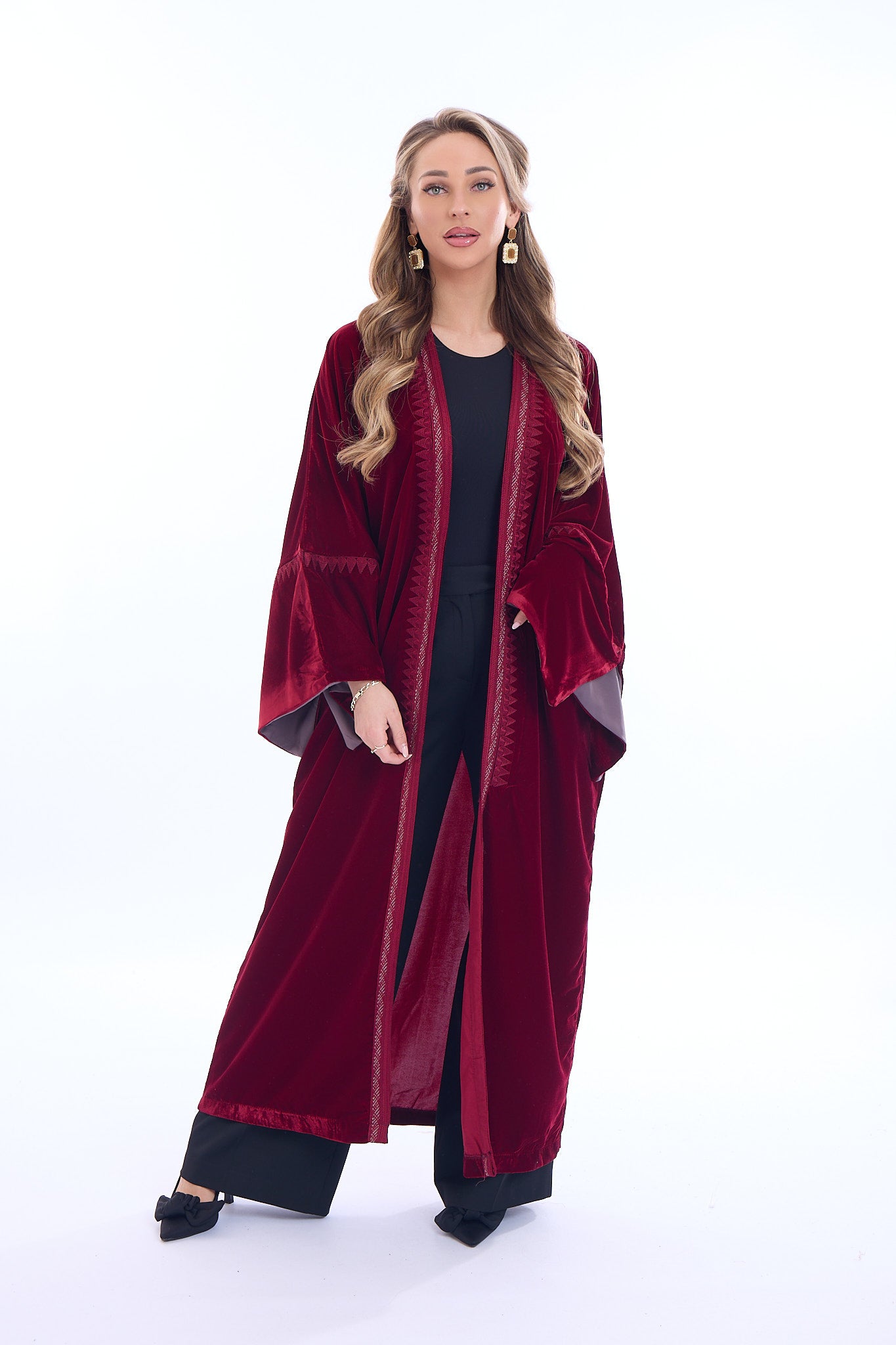 Kimono Celine Bordeaux