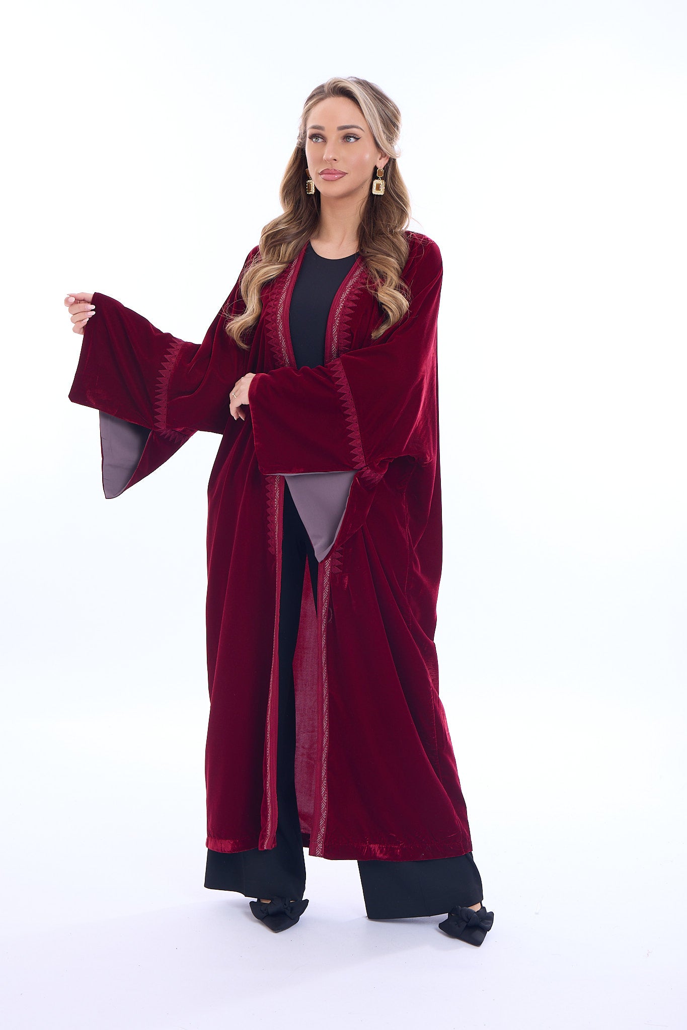 Kimono Celine Bordeaux