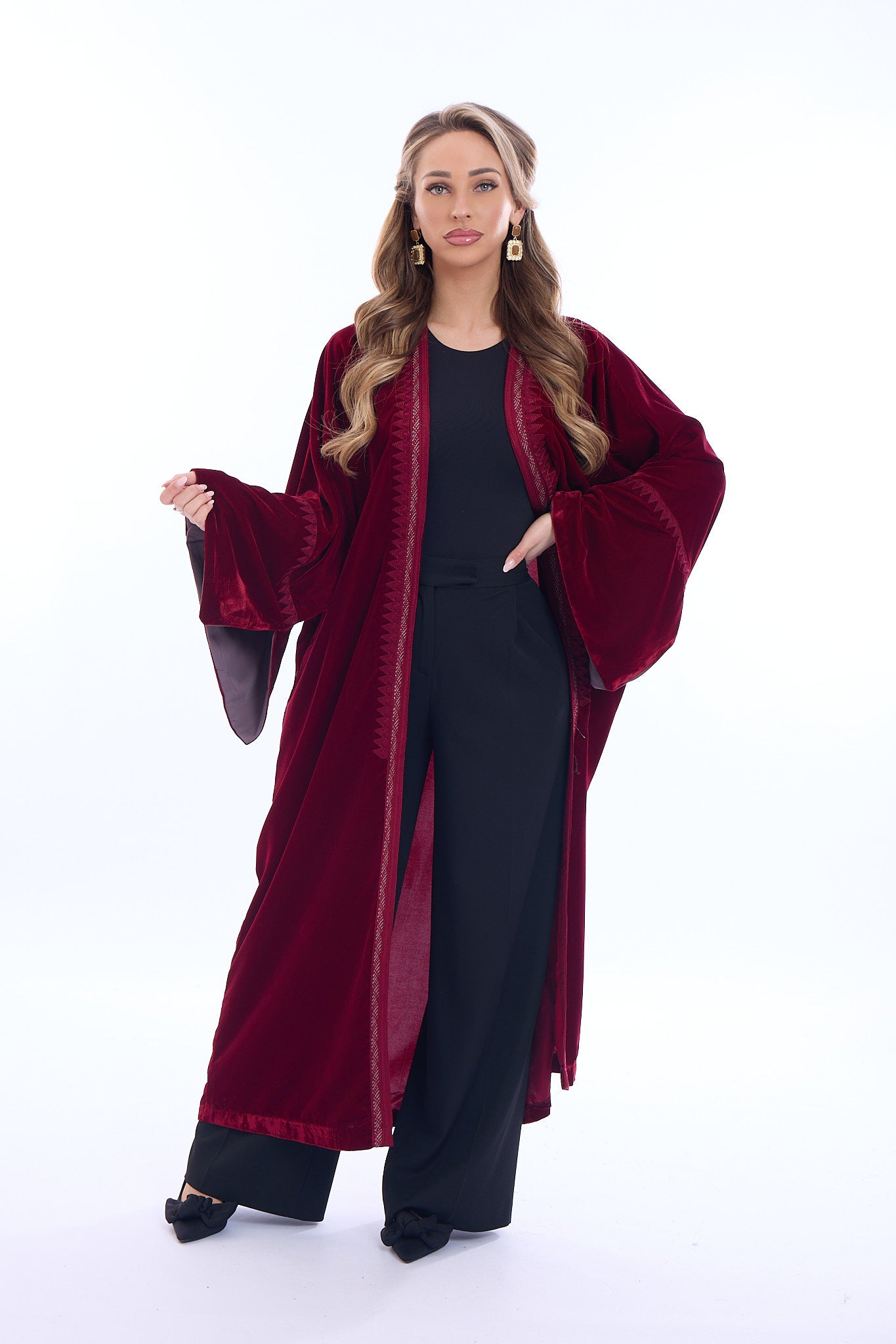 Kimono Celine Bordeaux