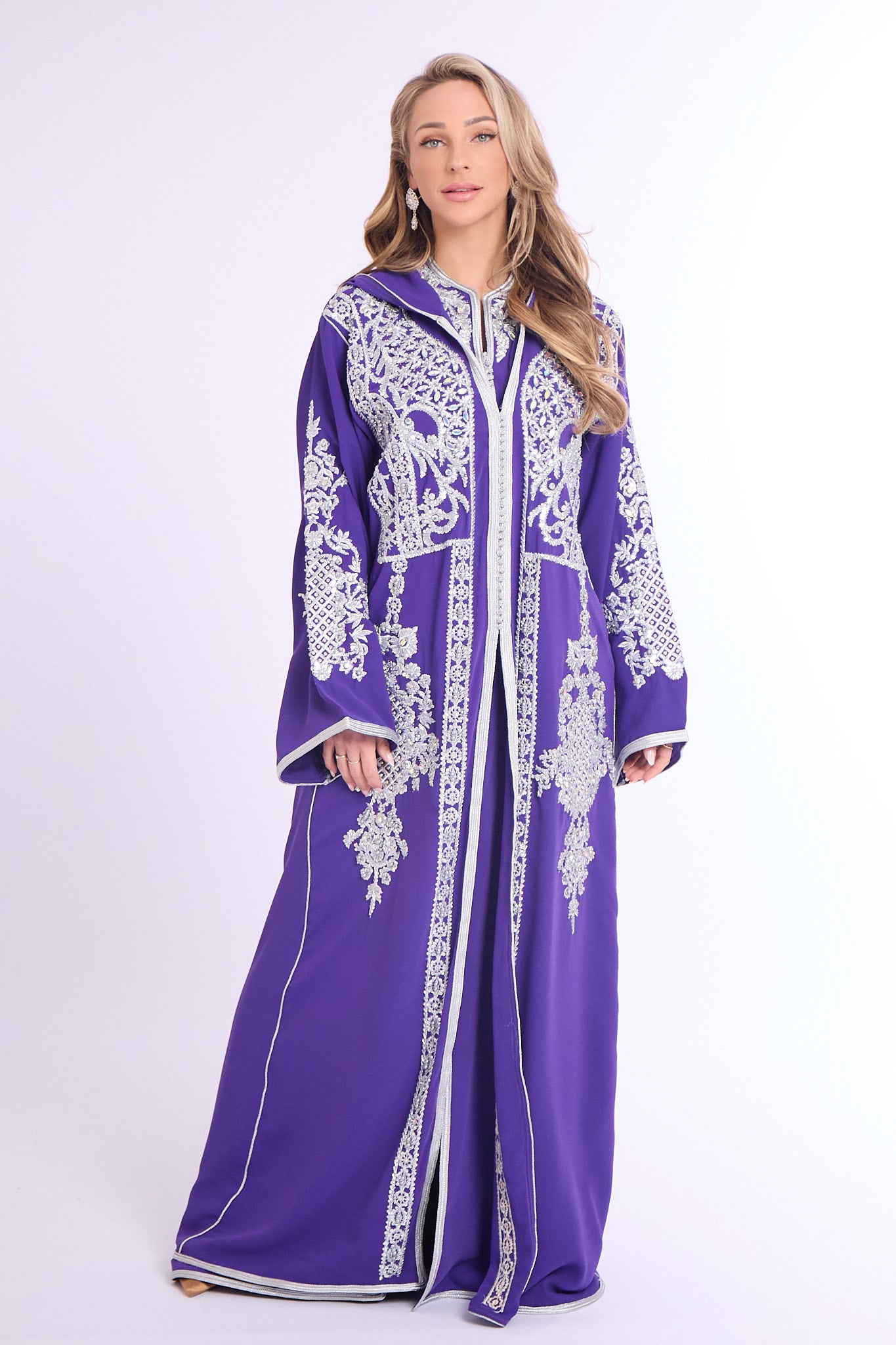 Exclusive Jalaba Soha Purple