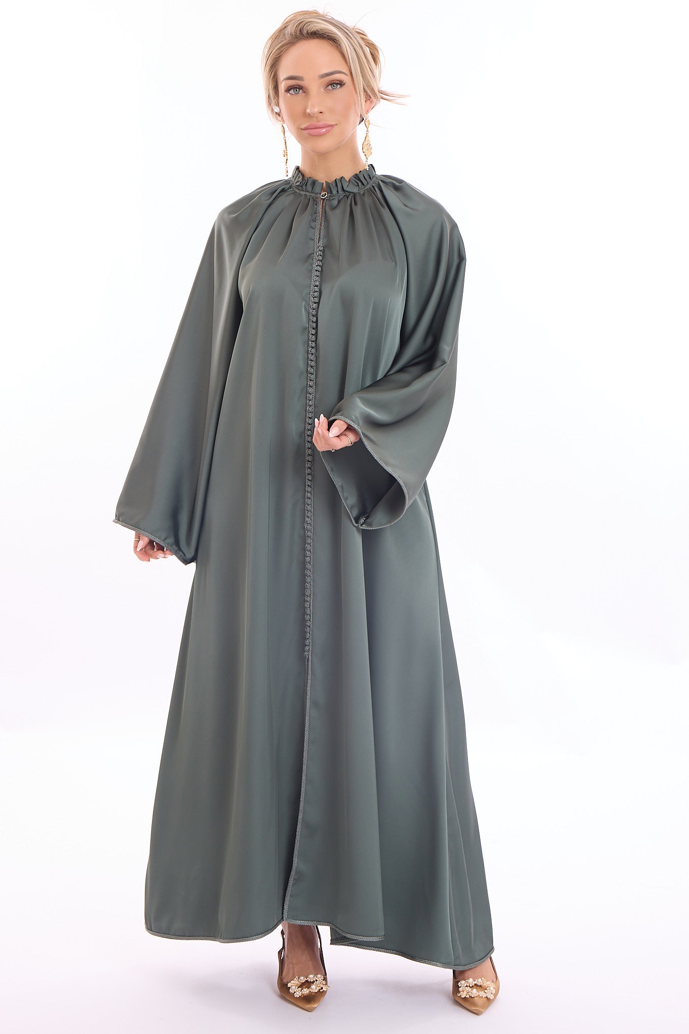 Caftan Ranya Olivegreen