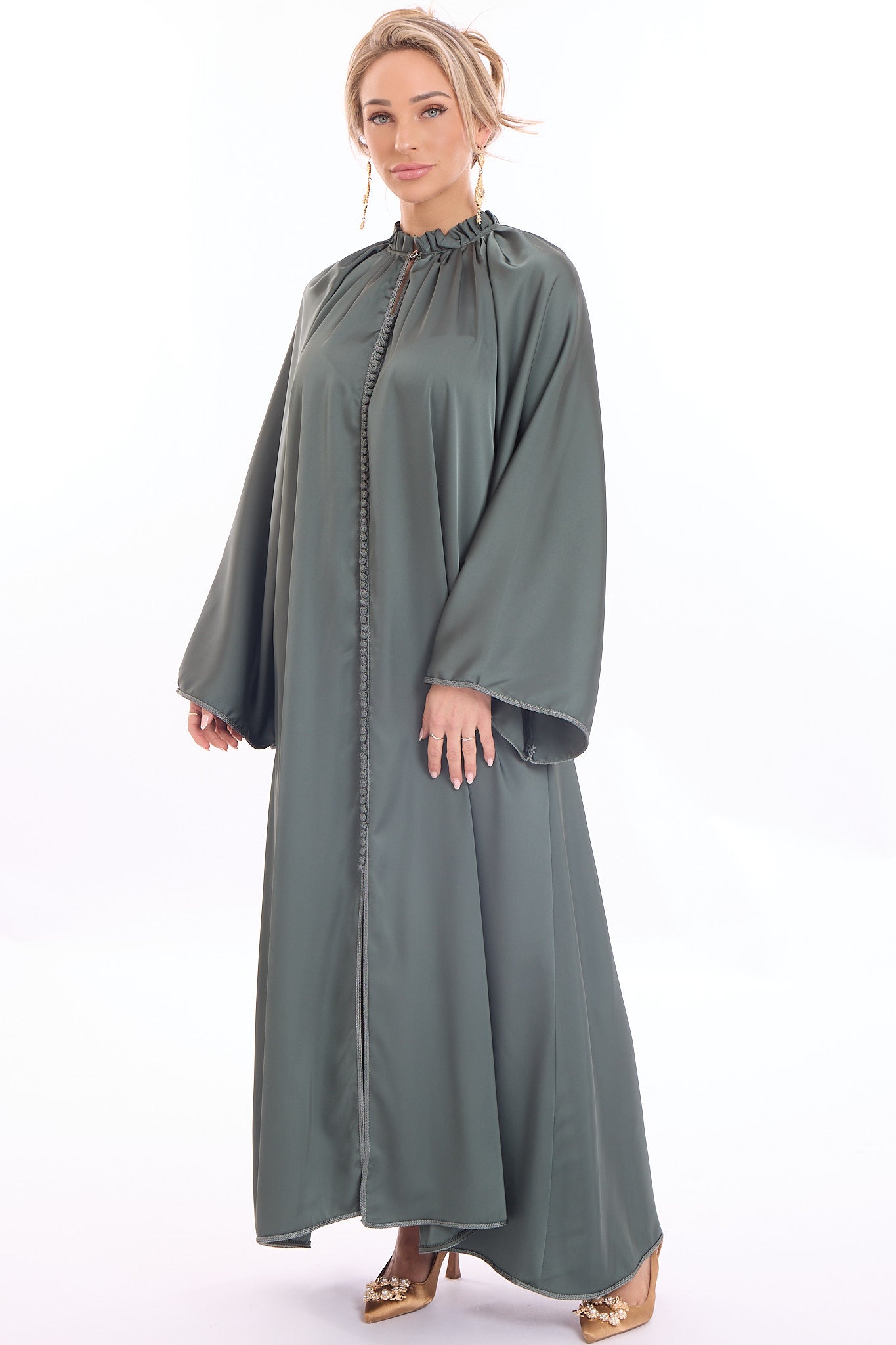 Caftan Ranya Olivegreen
