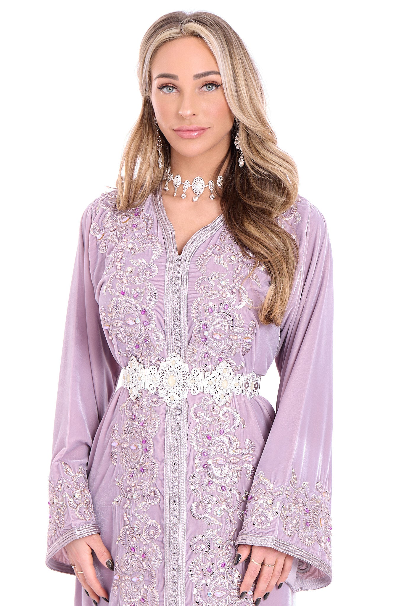 Caftan Marwa Thistle
