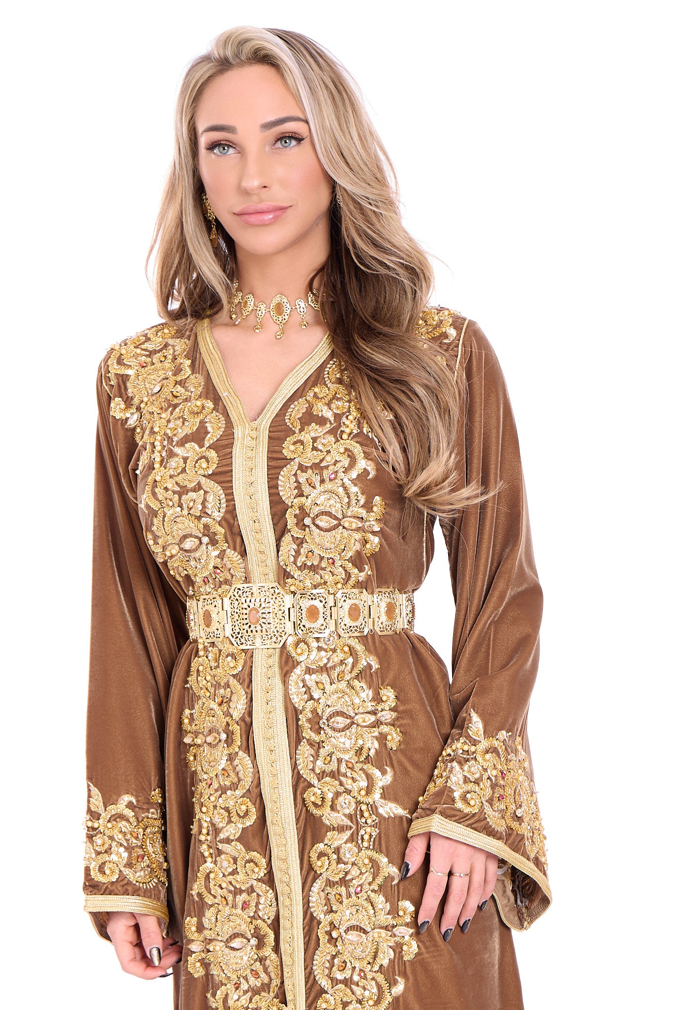 Caftan Marwa Brown
