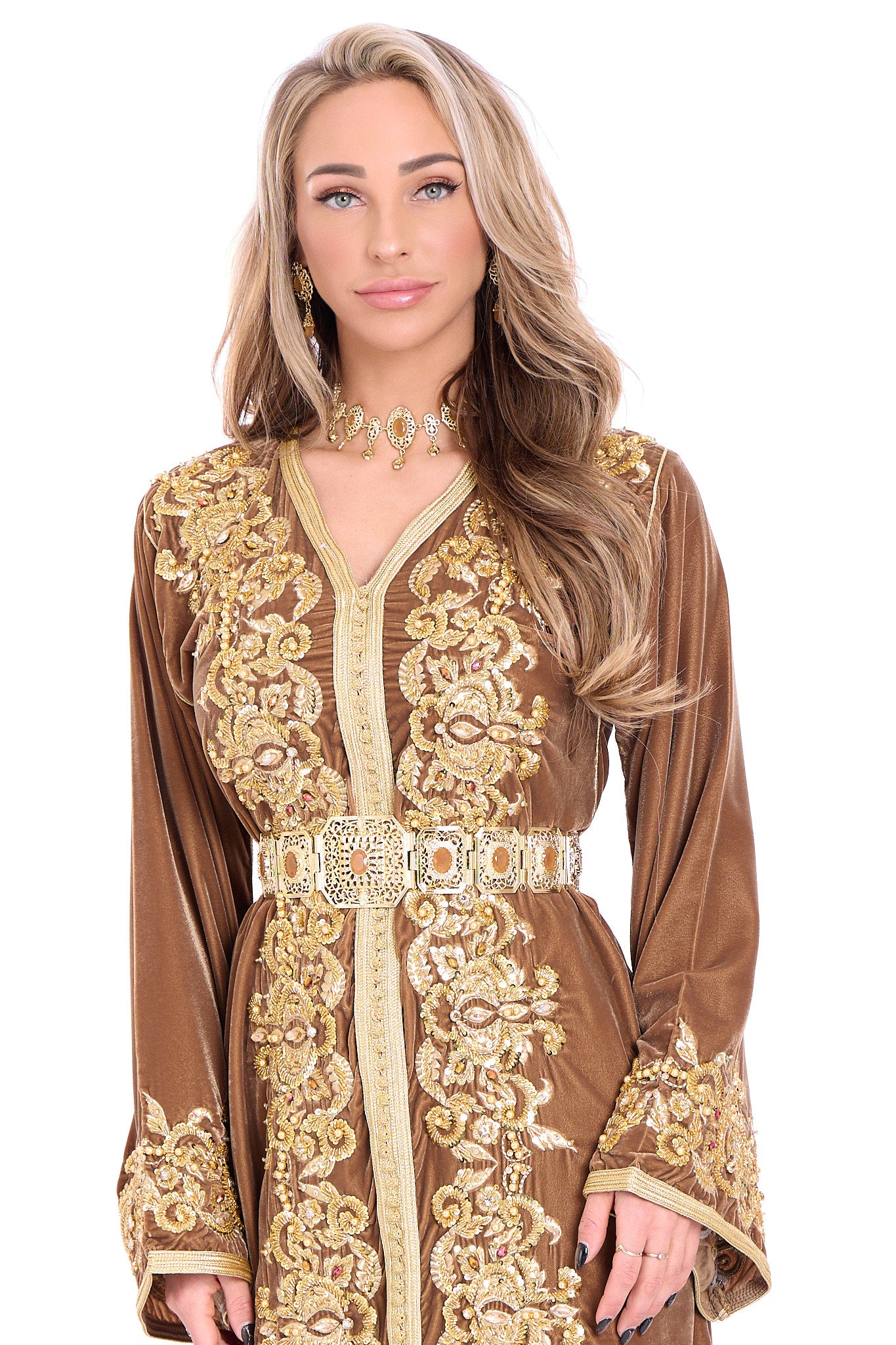Caftan Marwa Brown