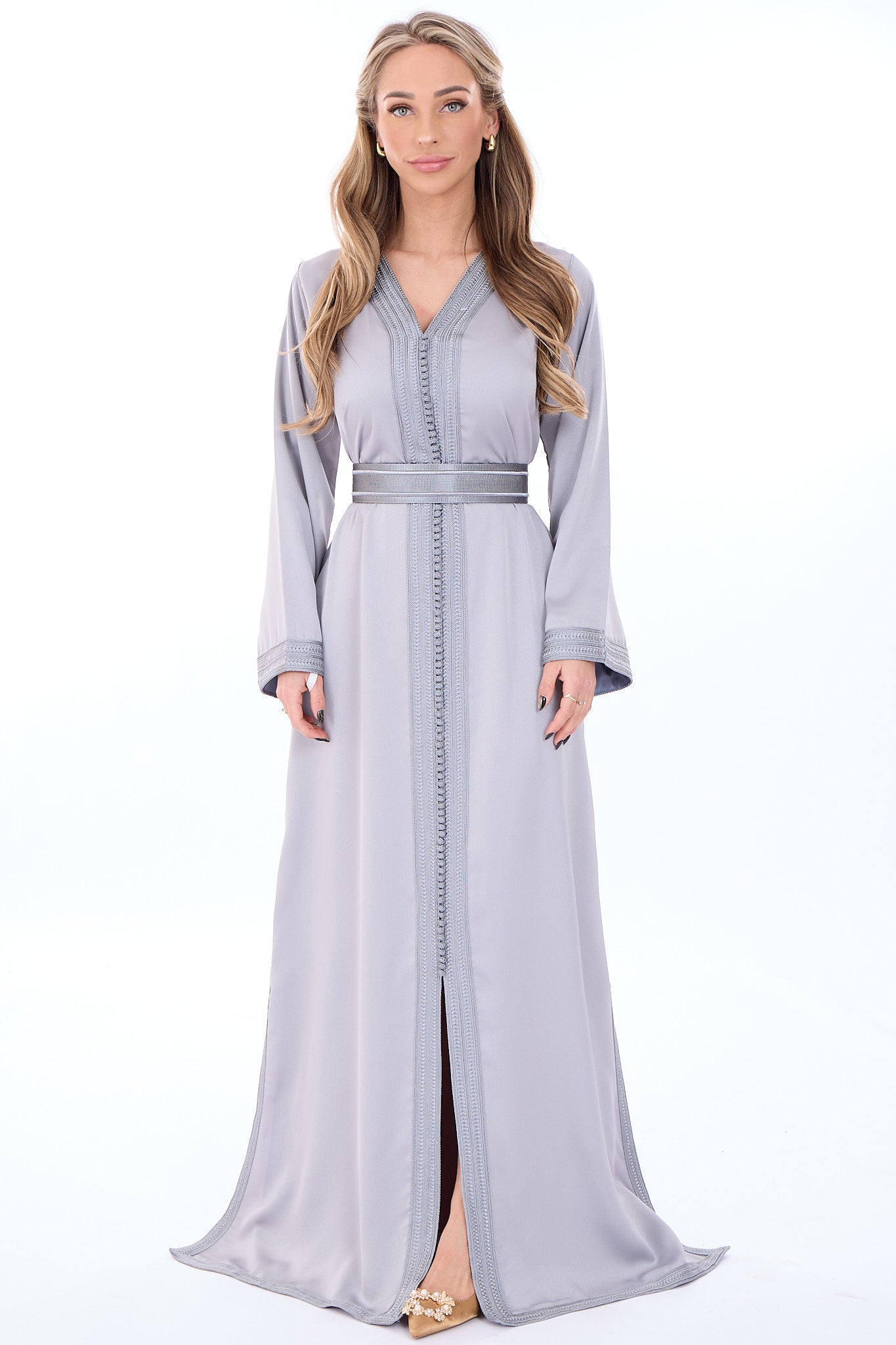 Caftan Imaan Gray
