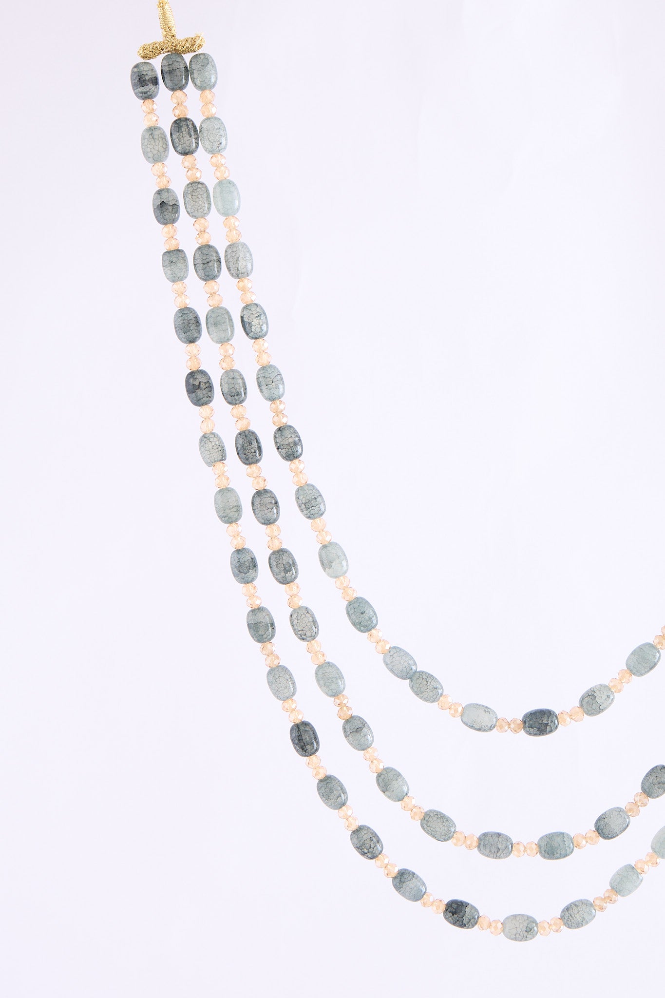 Necklace Green/Gray