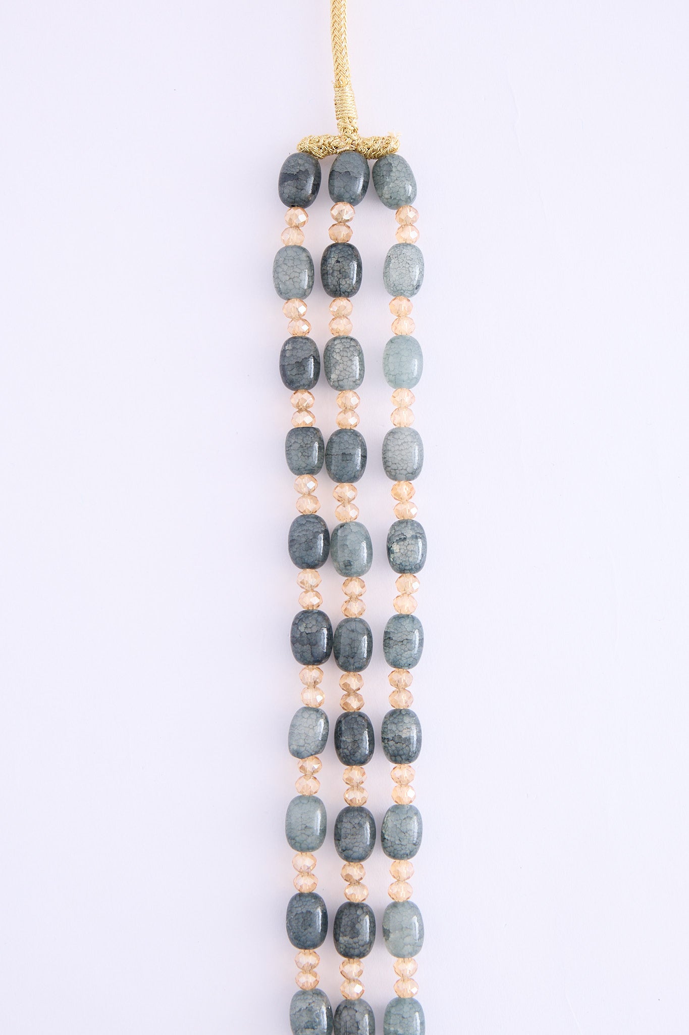 Necklace Green/Gray