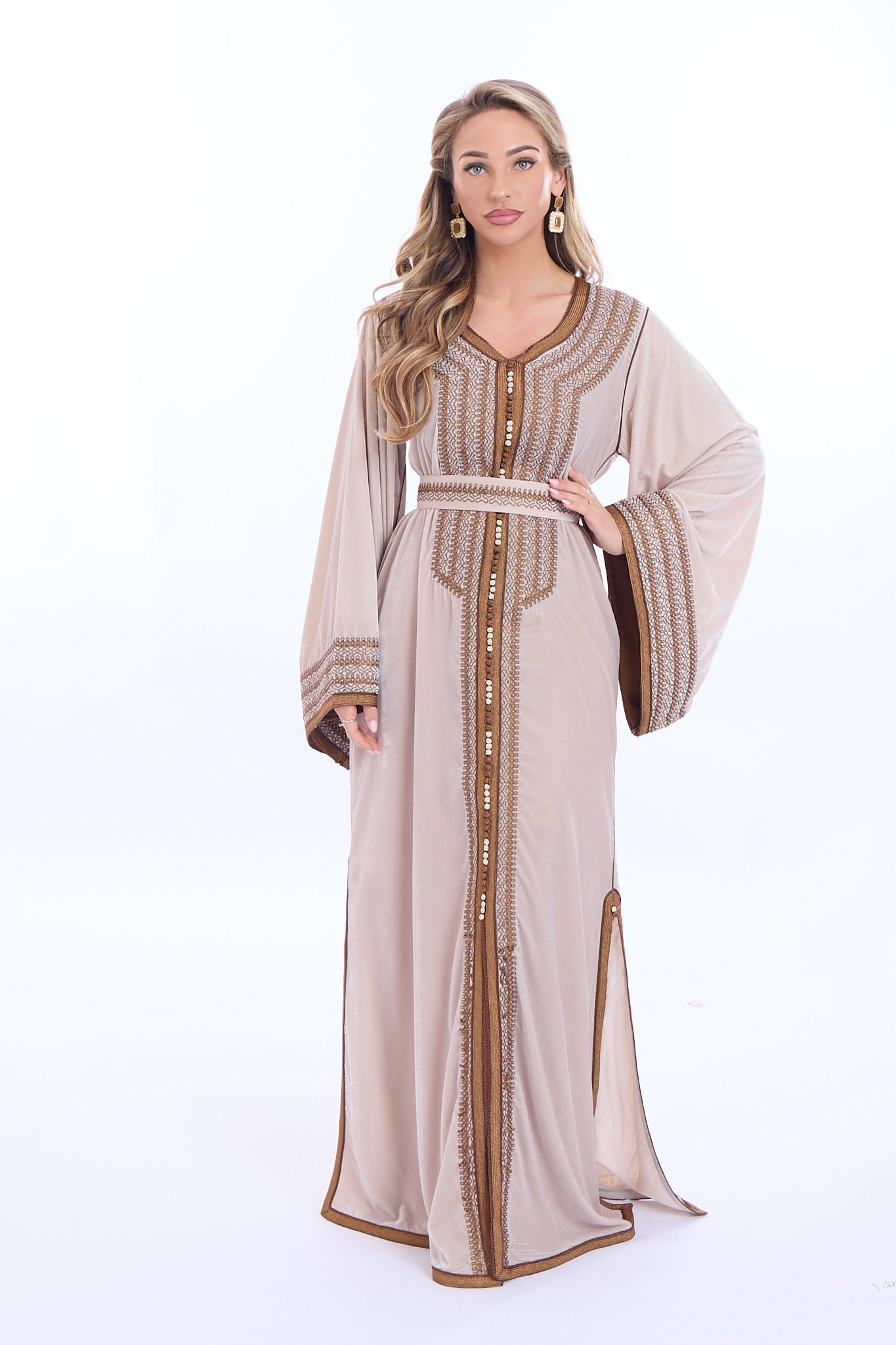 Caftan Huda Cream