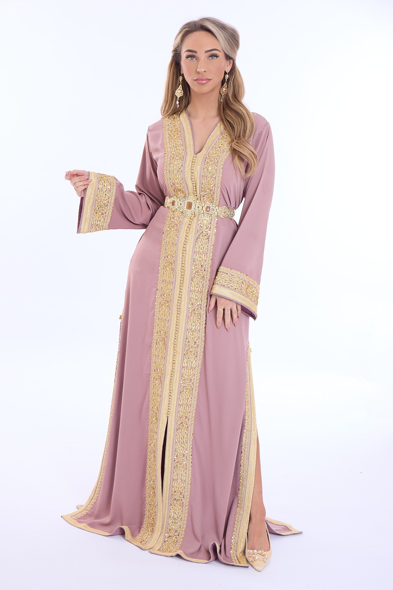Caftan  Lina Paleviolet pink