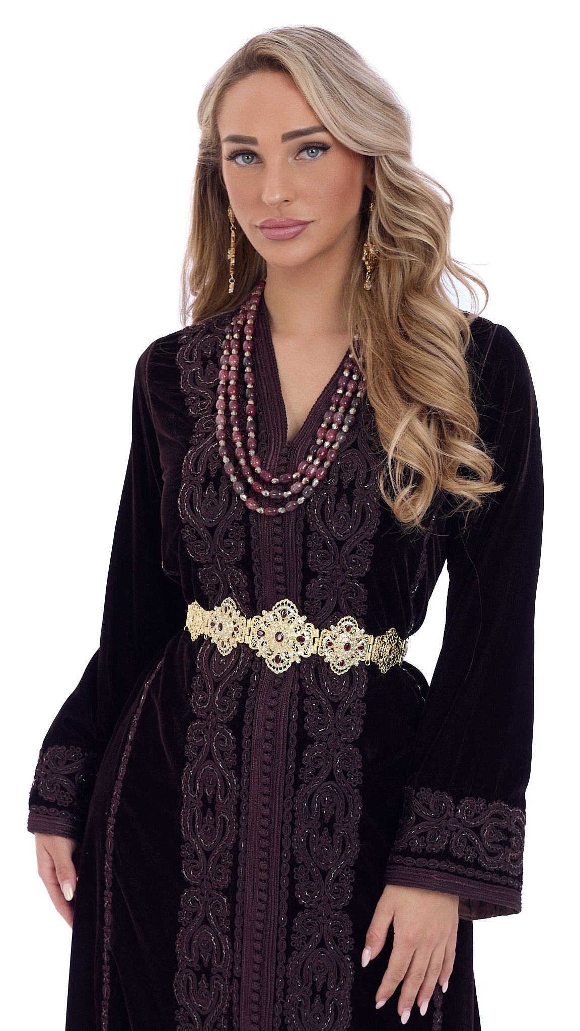 Caftan Dalia Rebecca Purple