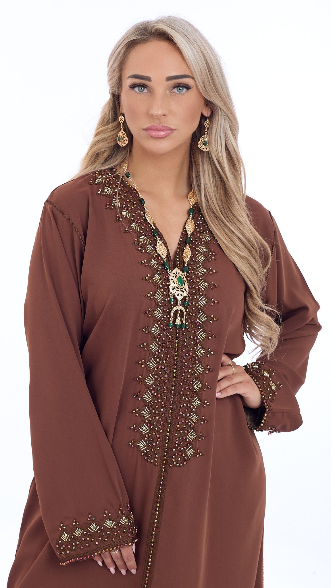 Caftan Camilia Brown