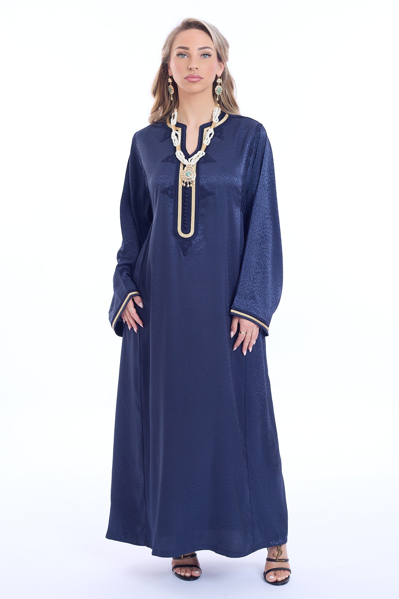 Caftan Soraya Oxfordblue