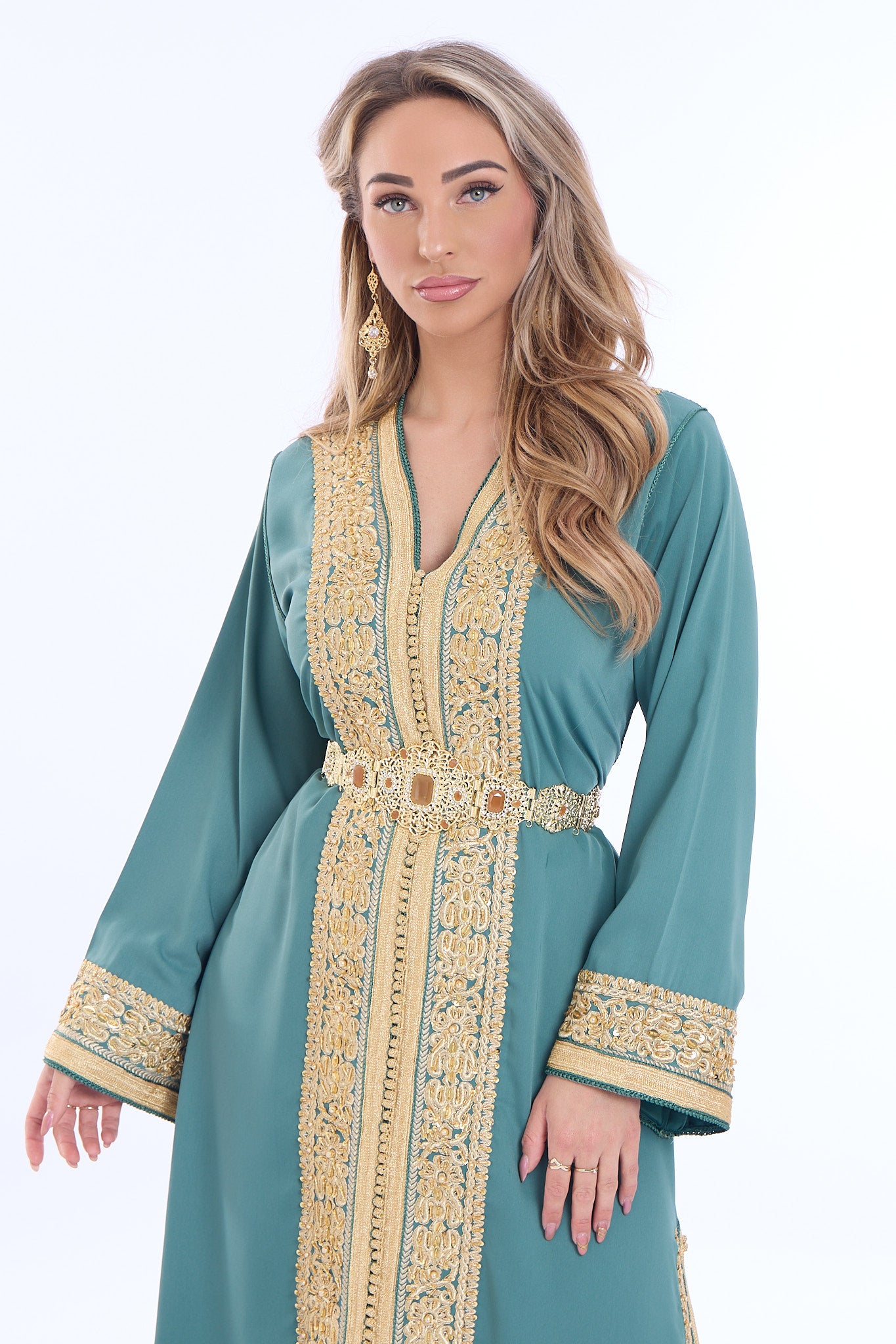 Caftan  Lina Darkseagreen
