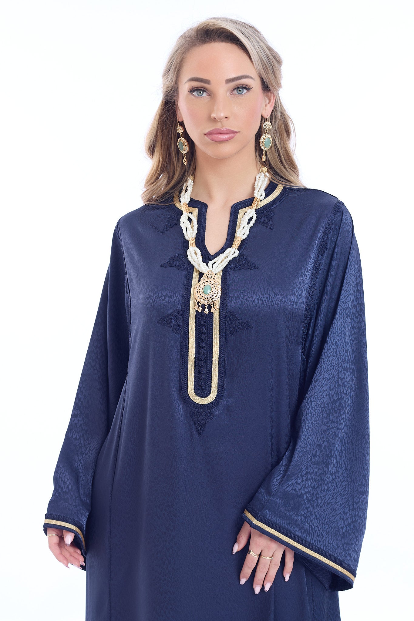 Caftan Soraya Oxfordblue